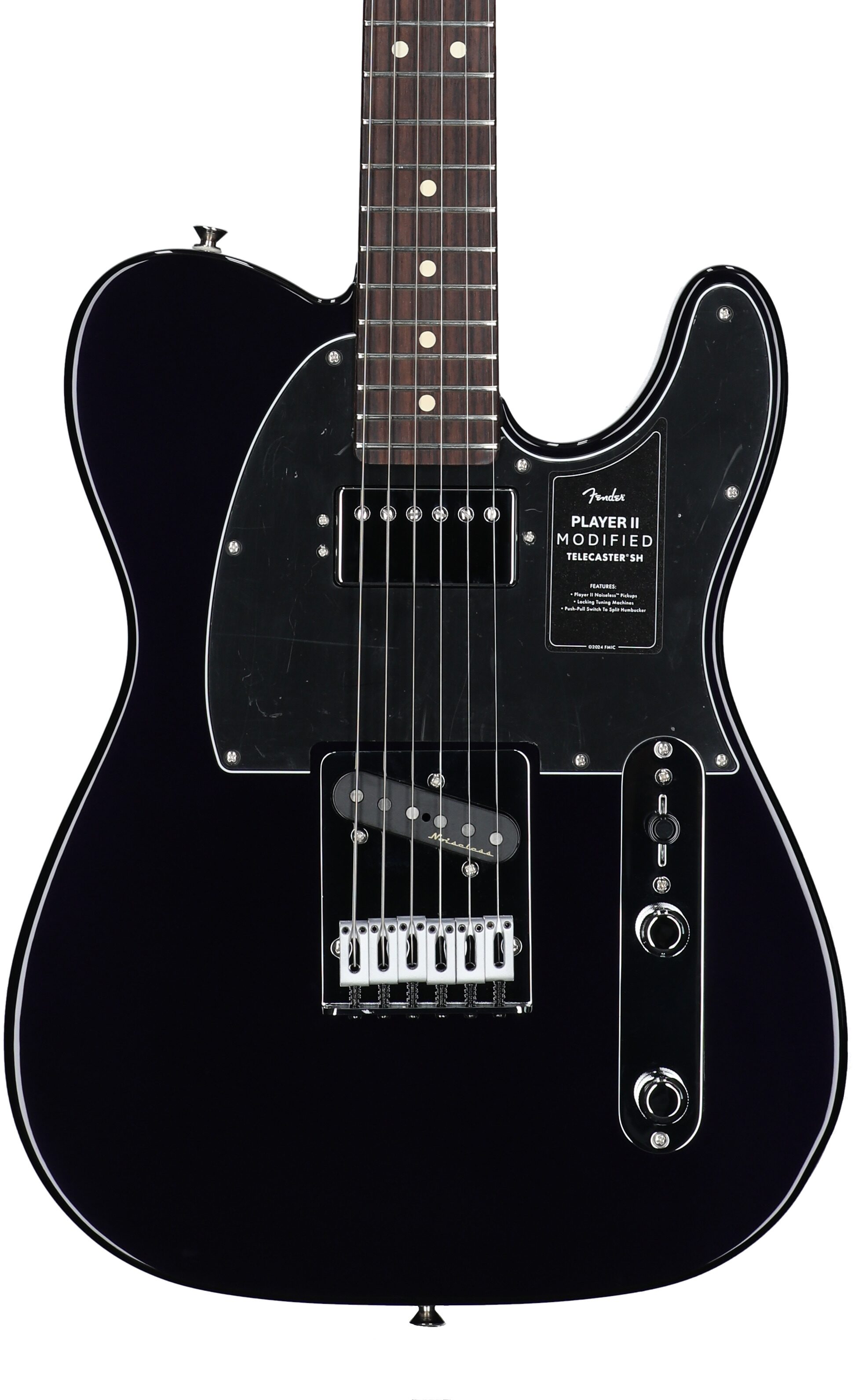 Fender Player II Modified Telecaster SH Electric Guitar, Rosewood Fingerboard (with Gig Bag), Dusk, Open Box (Very Good), Body Straight Front