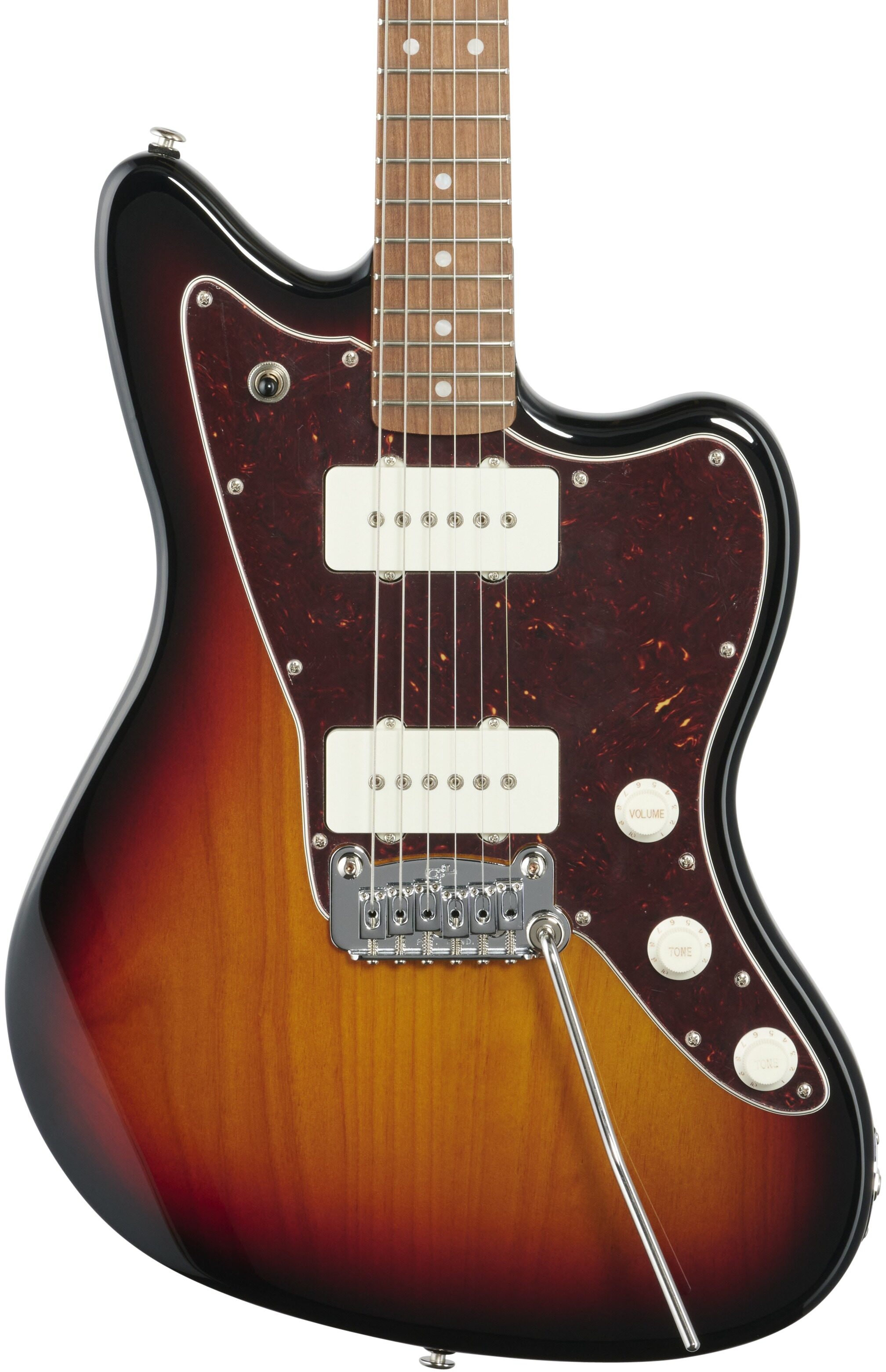 G&L Fullerton Deluxe Doheny Electric Guitar (with Gig Bag), 3-Tone Sunburst, Body Straight Front
