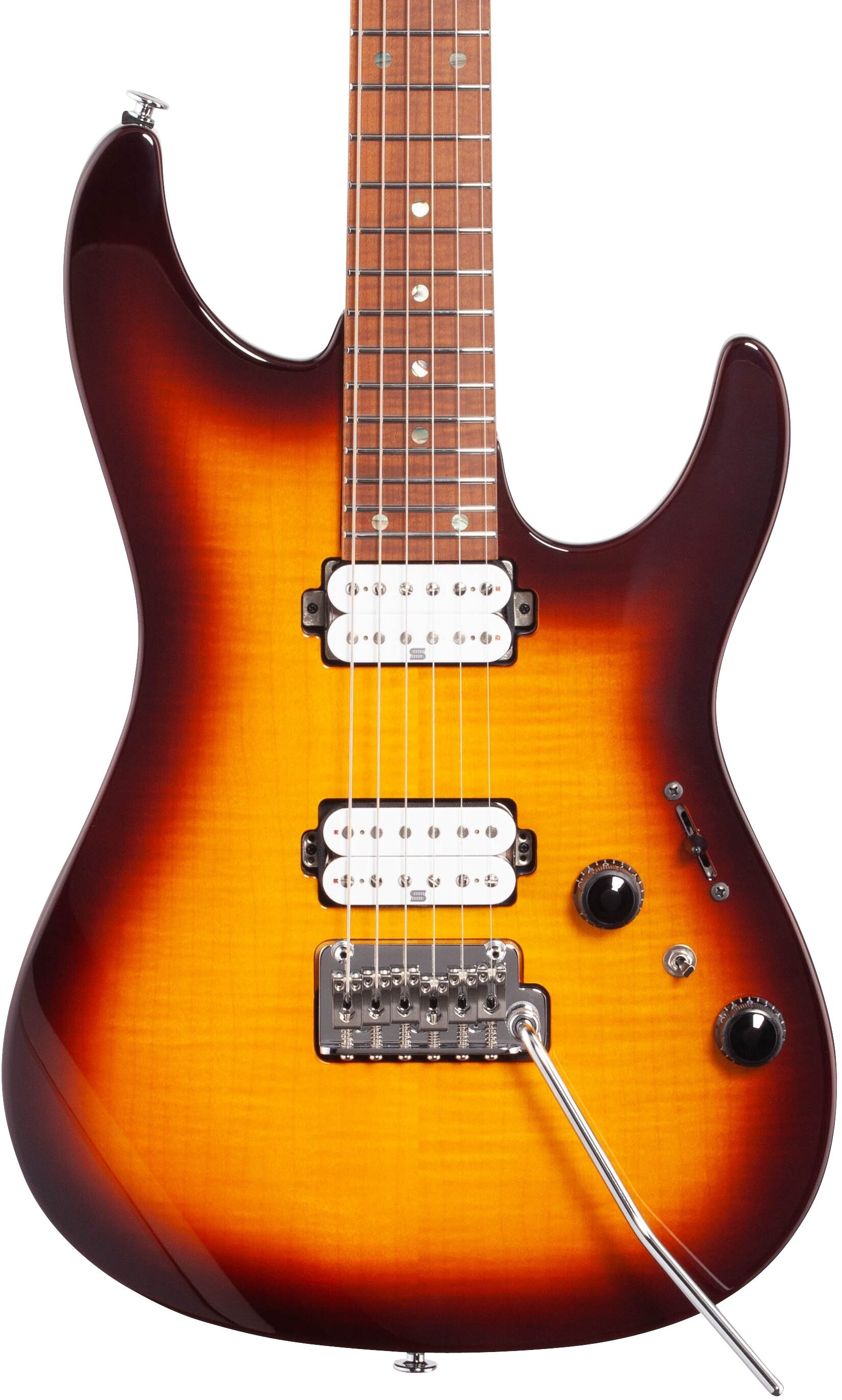 Ibanez AZ2402FF Prestige Electric Guitar (with Case), Body Straight Front