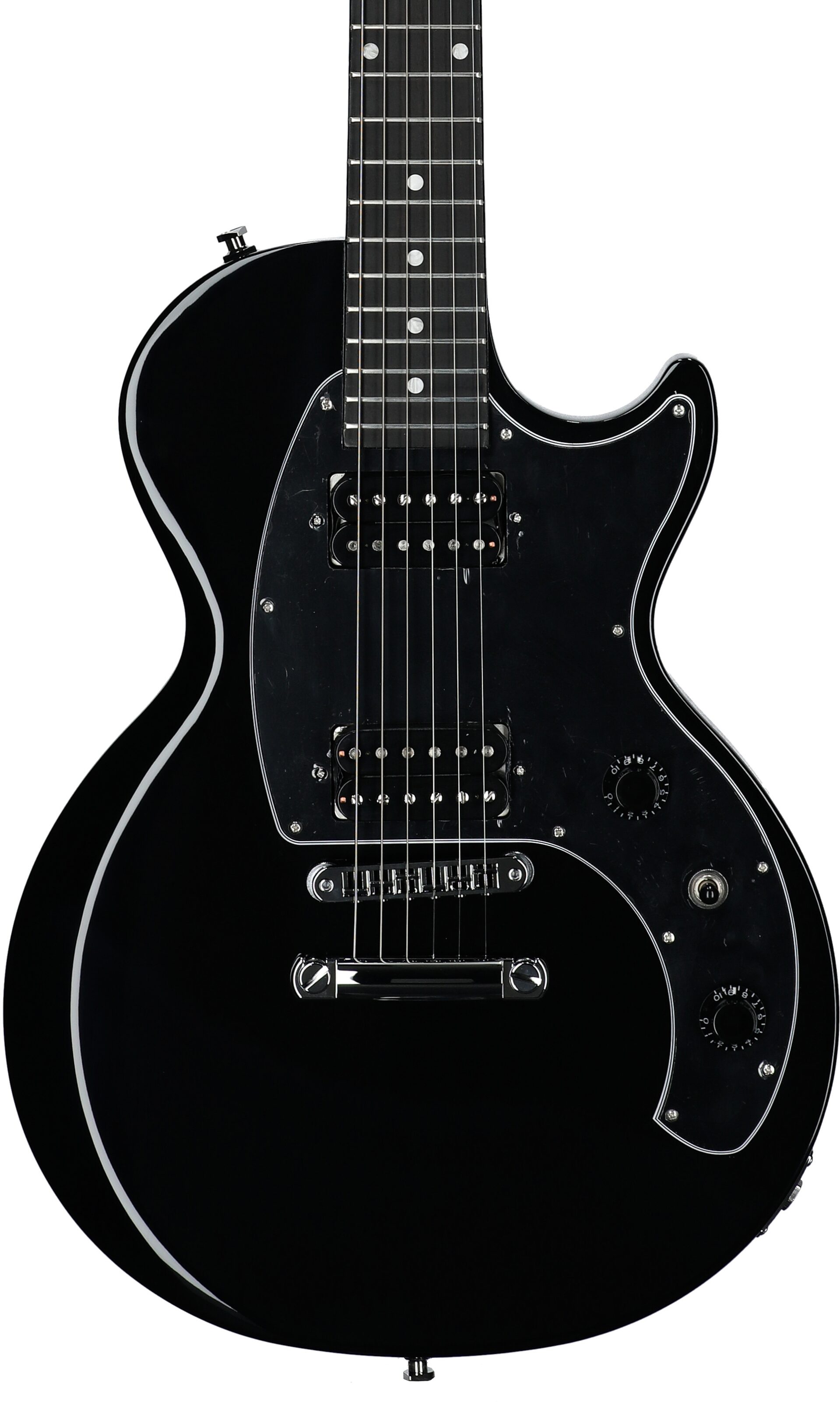Gibson Limited Edition Les Paul Music City Special 50th Anniversary Electric Guitar (with Soft Case), Ebony, Body Straight Front
