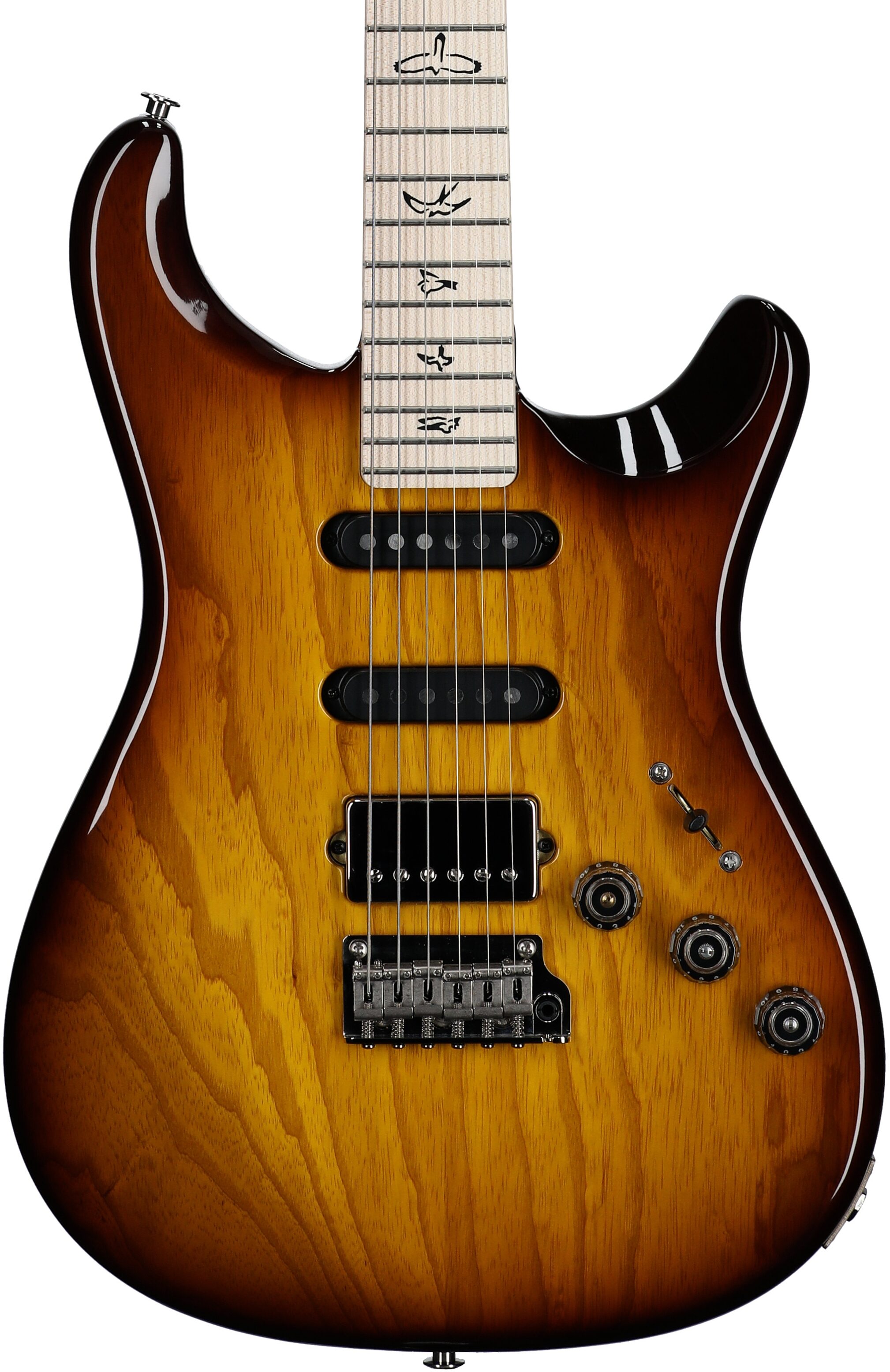 PRS Paul Reed Smith Fiore Electric Guitar (with Gig Bag), Sunflower, Open Box (Very Good), Body Straight Front
