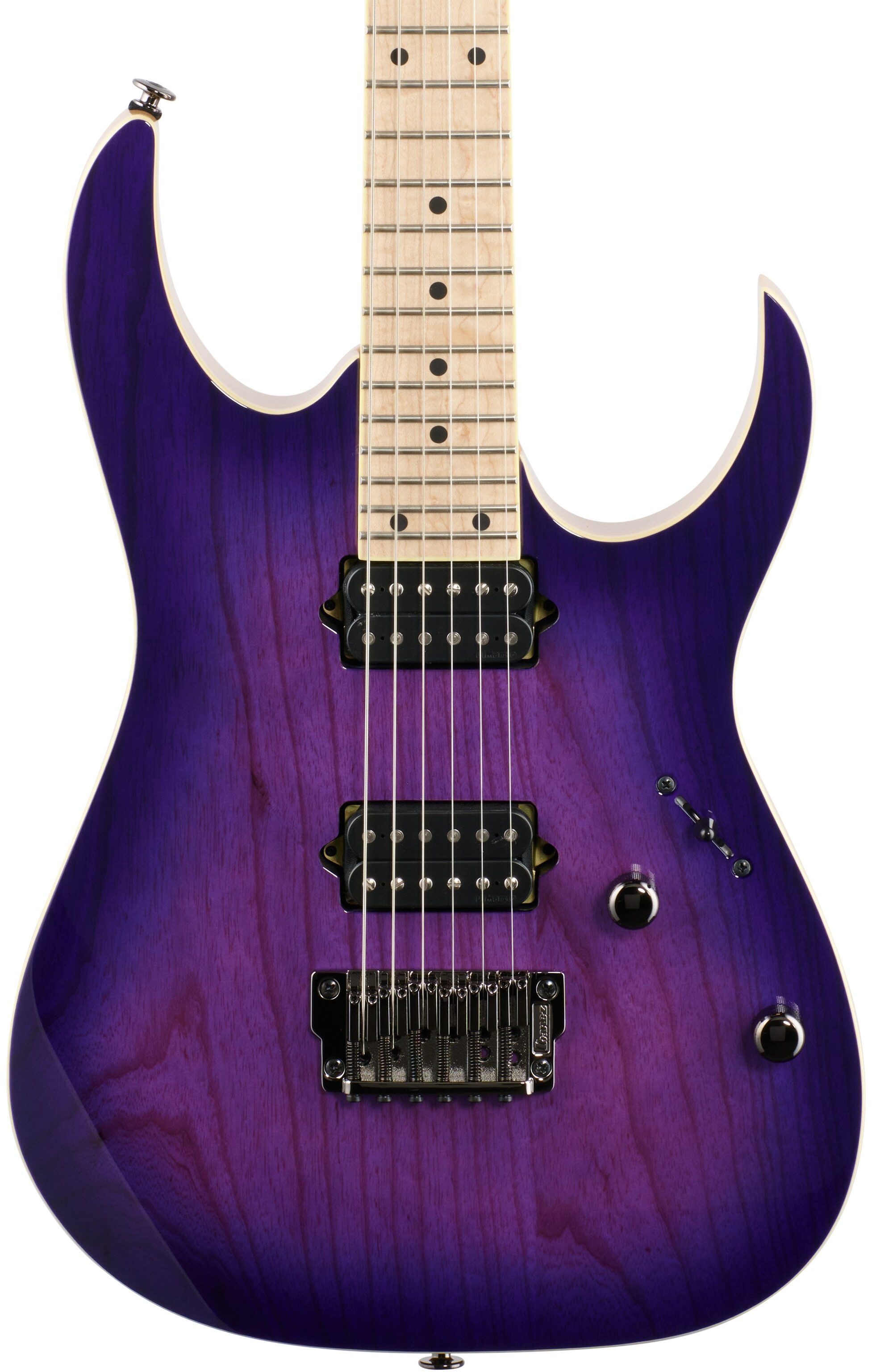 Ibanez Prestige RG652AHMFX Electric Guitar (with Case), Royal Plum Burst, Body Straight Front