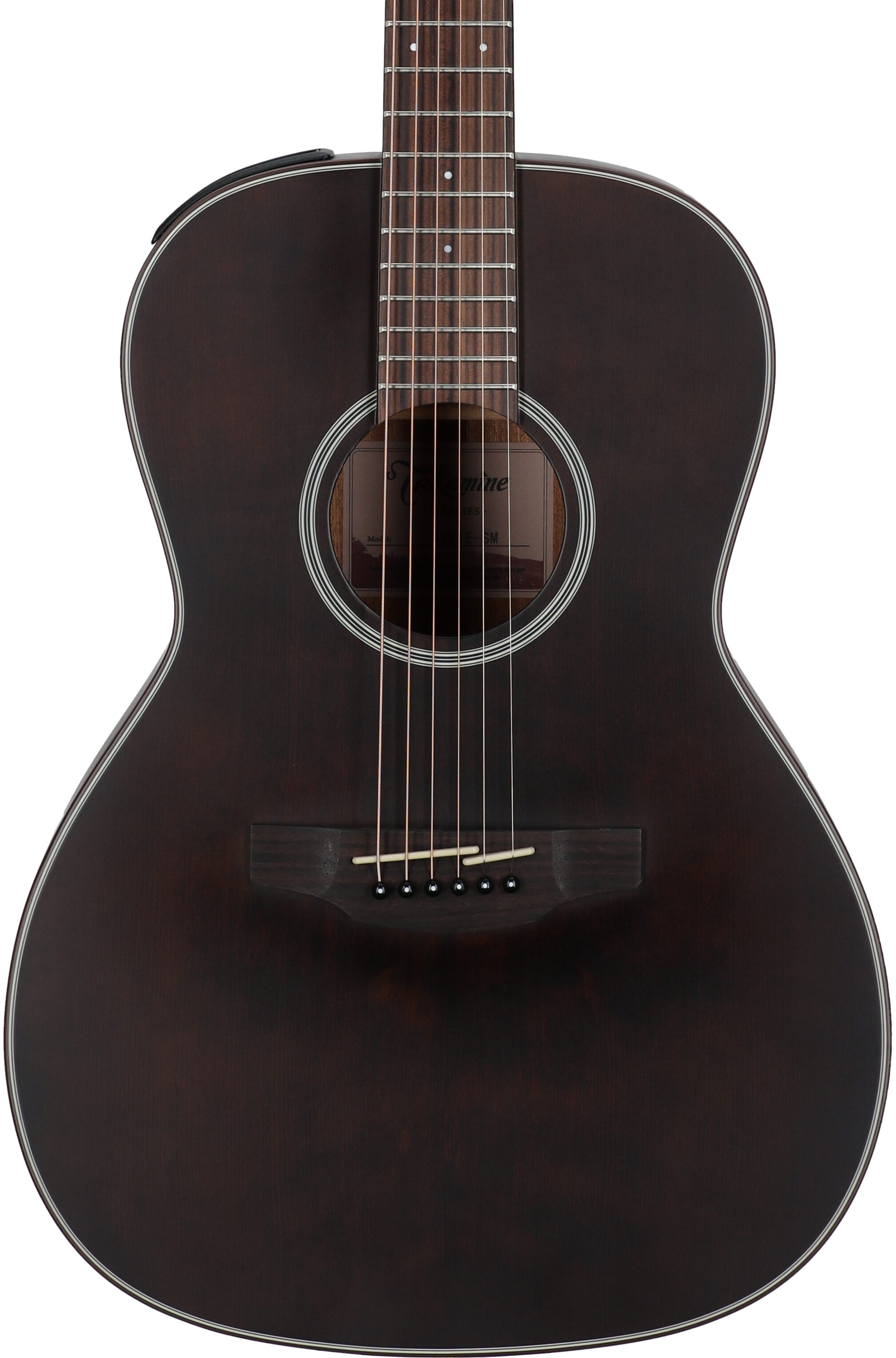 Takamine GY21E New Yorker Acoustic-Electric Guitar, Satin Molasses, Body Straight Front