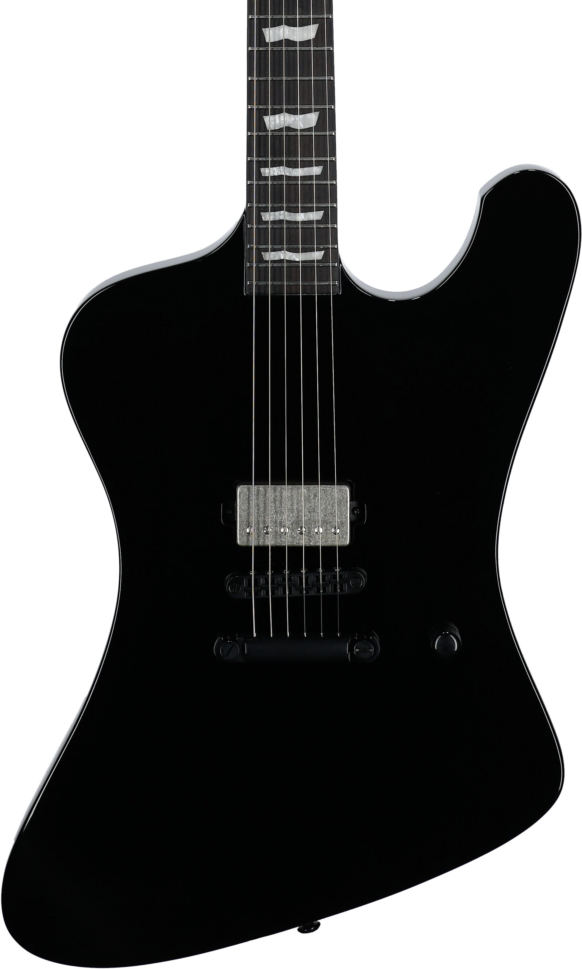 ESP LTD Phoenix-201 Electric Guitar, Black, Body Straight Front
