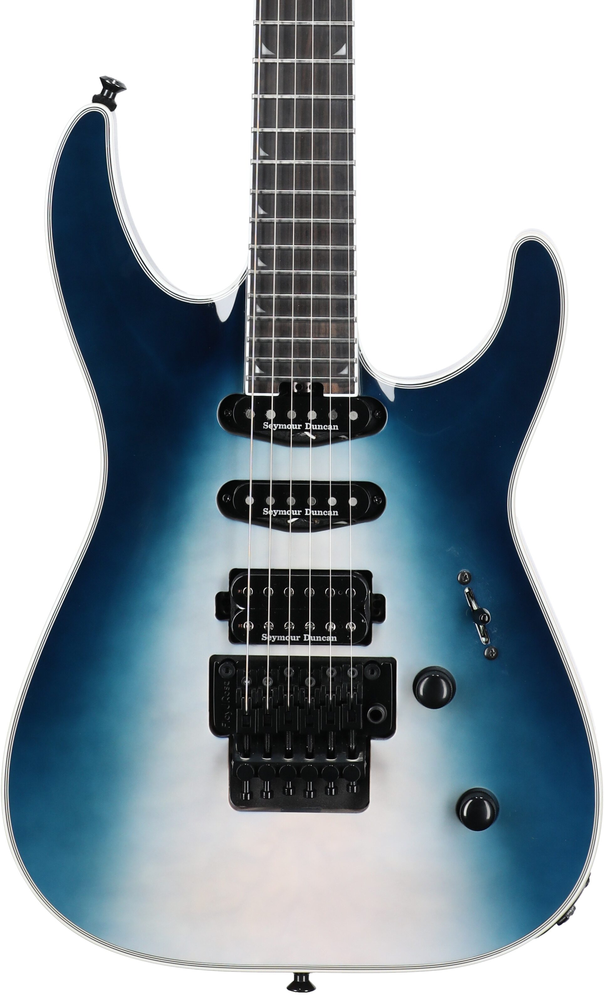 Jackson Pro Plus Soloist SLA3Q Electric Guitar (with Gig Bag), Poplar Burst, Open Box (Very Good), Body Straight Front