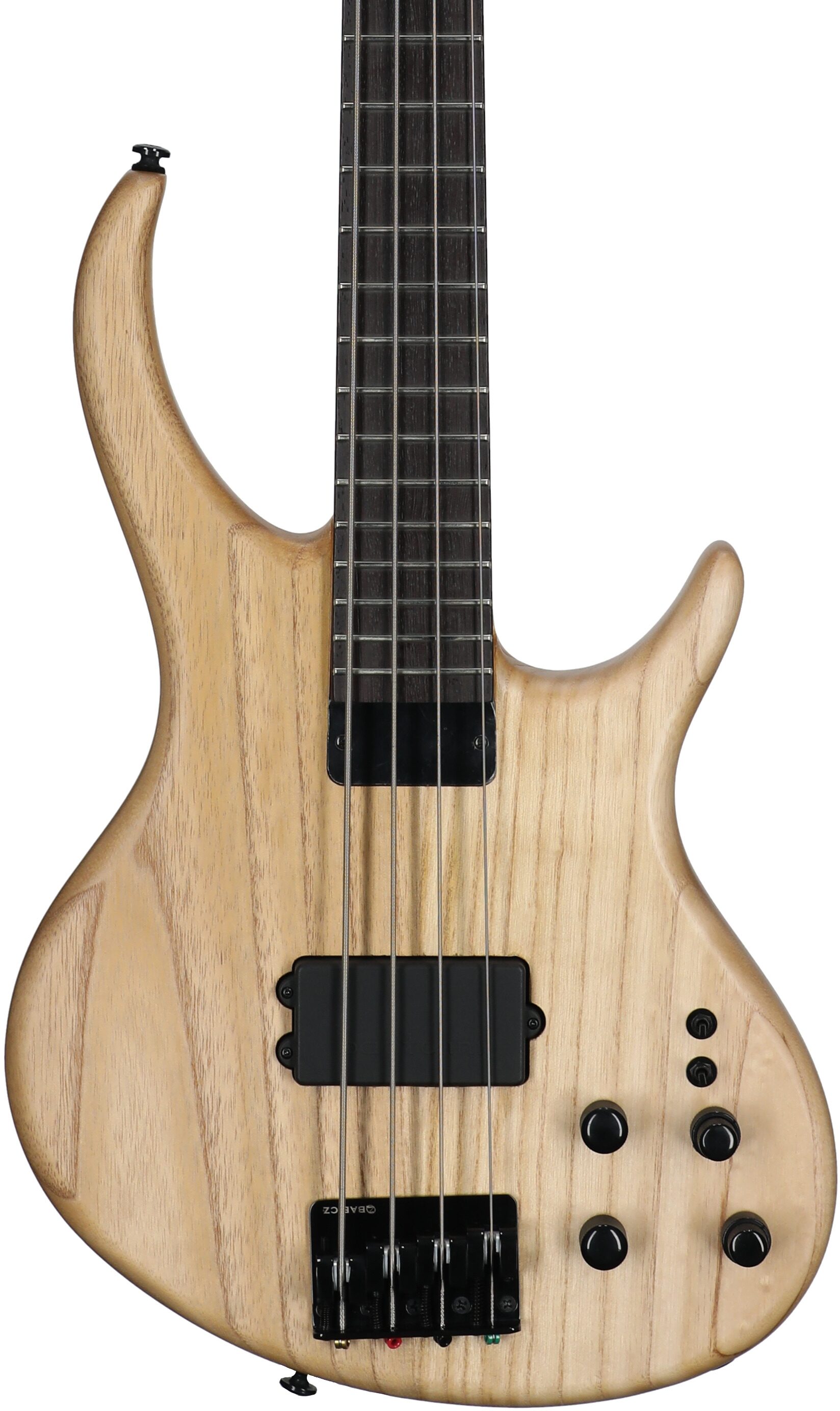 Tobias Growler IV Premium Electric Bass (with Gig Bag), Satin Natural, Body Straight Front
