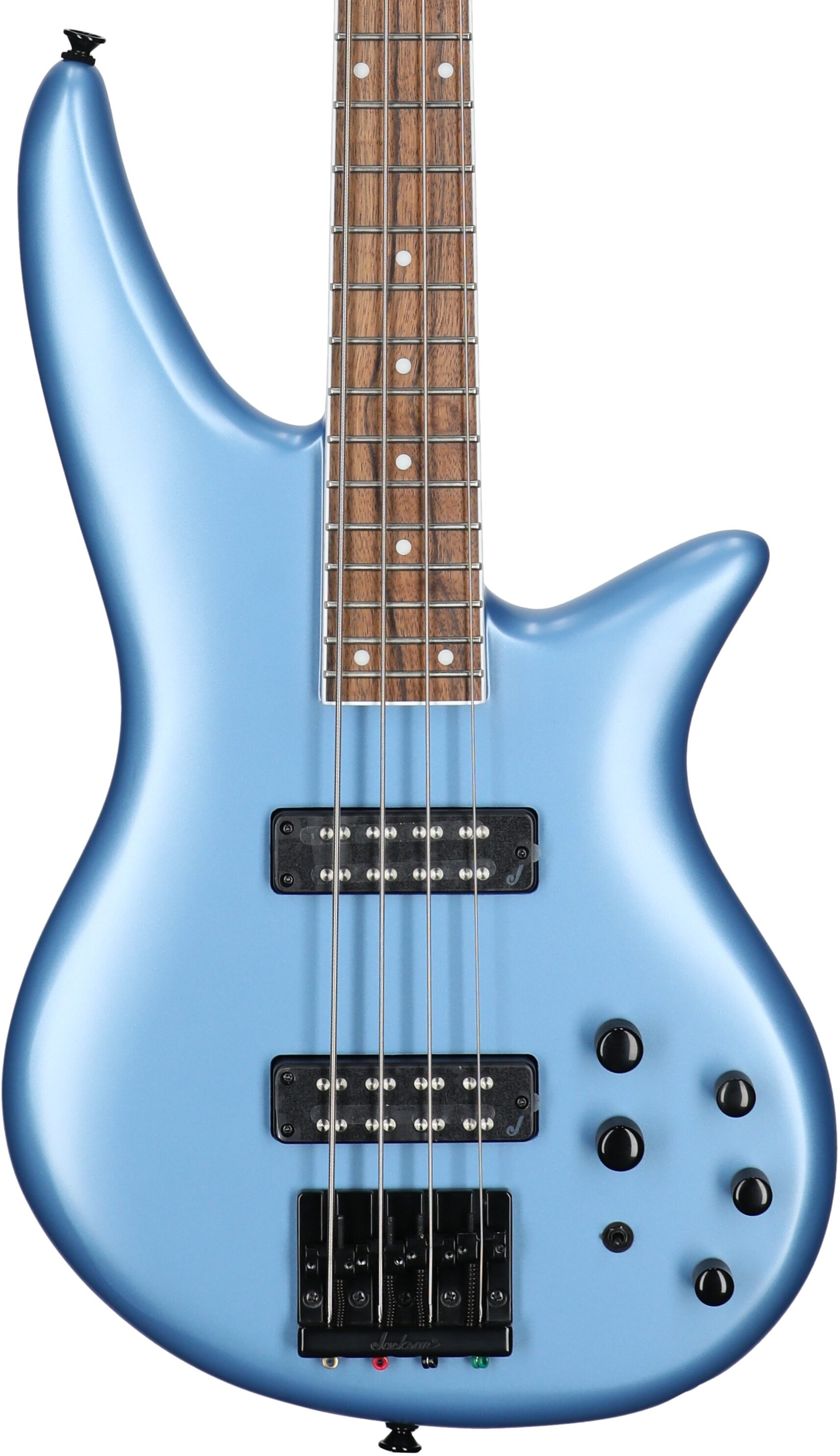 Jackson X Series Spectra SBX IV Electric Bass, Matte Blue Frost, Body Straight Front