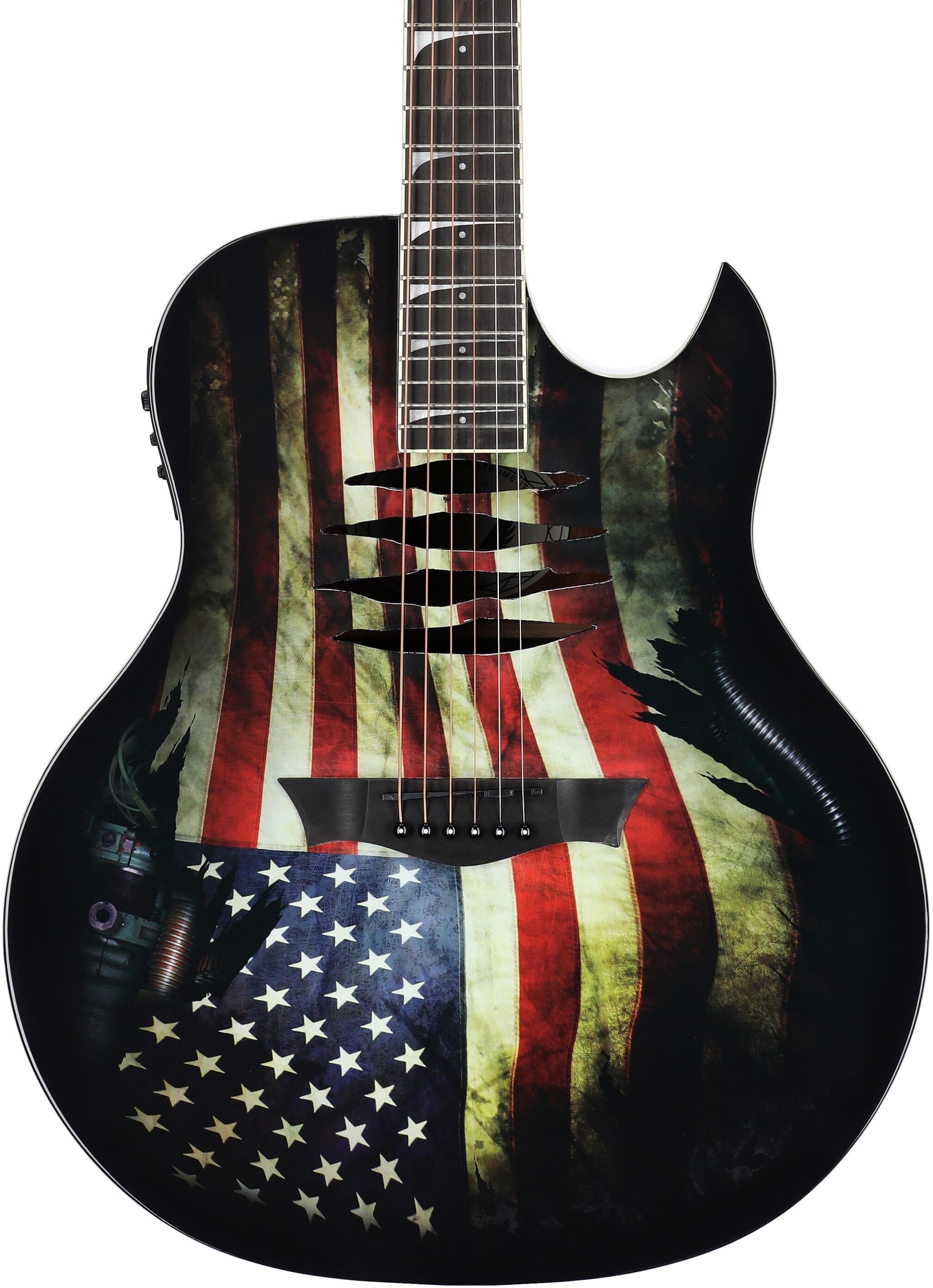 Dean Mako Valor Acoustic-Electric Guitar, New, Body Straight Front
