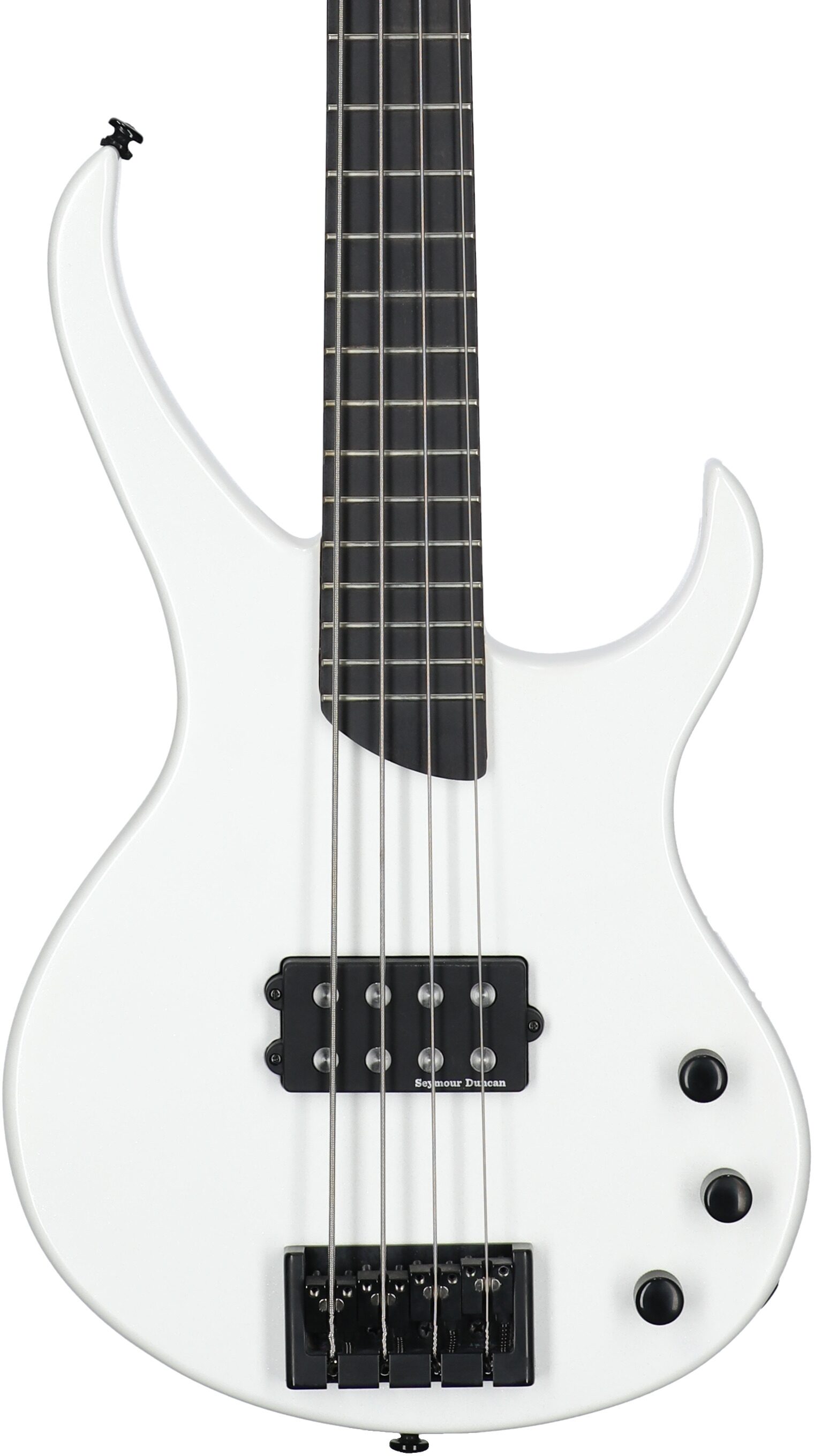 Kramer Disciple D-1 Electric Bass, Pearl White, Body Straight Front