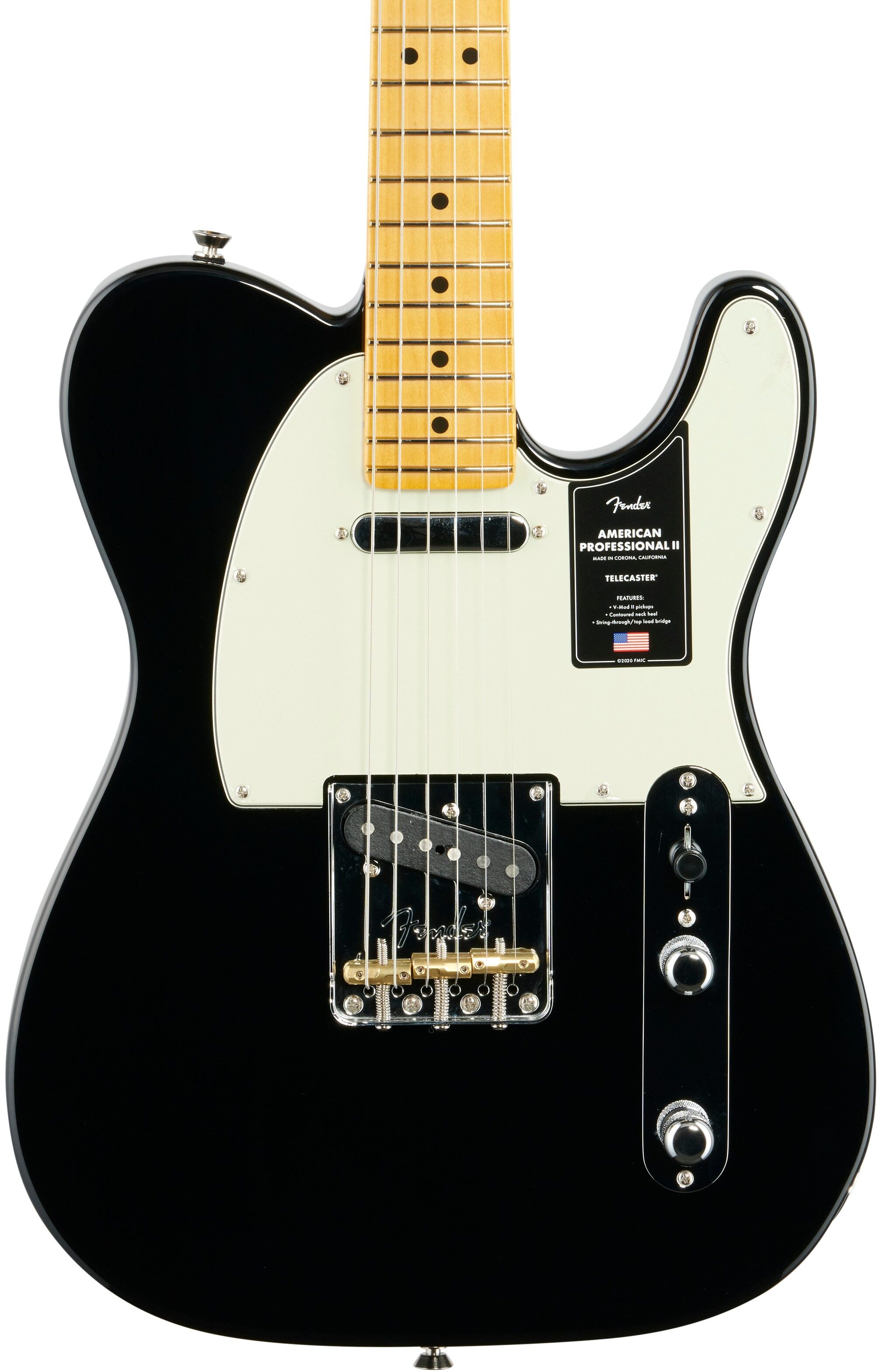 Fender American Professional II Telecaster Electric Guitar, Maple  Fingerboard (with Case)