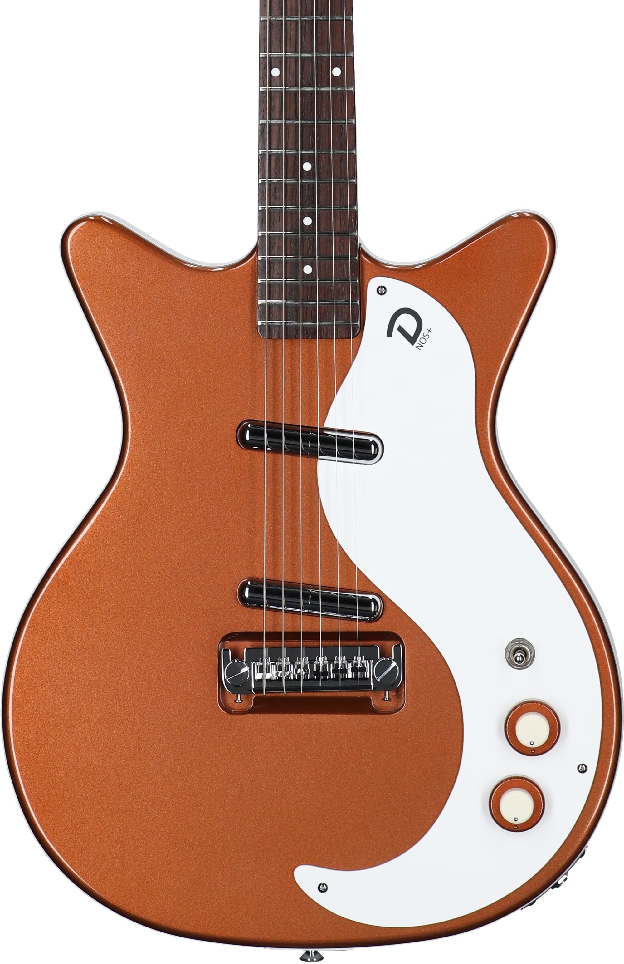 Danelectro '59 MOD NOS Electric Guitar, Copper, Body Straight Front