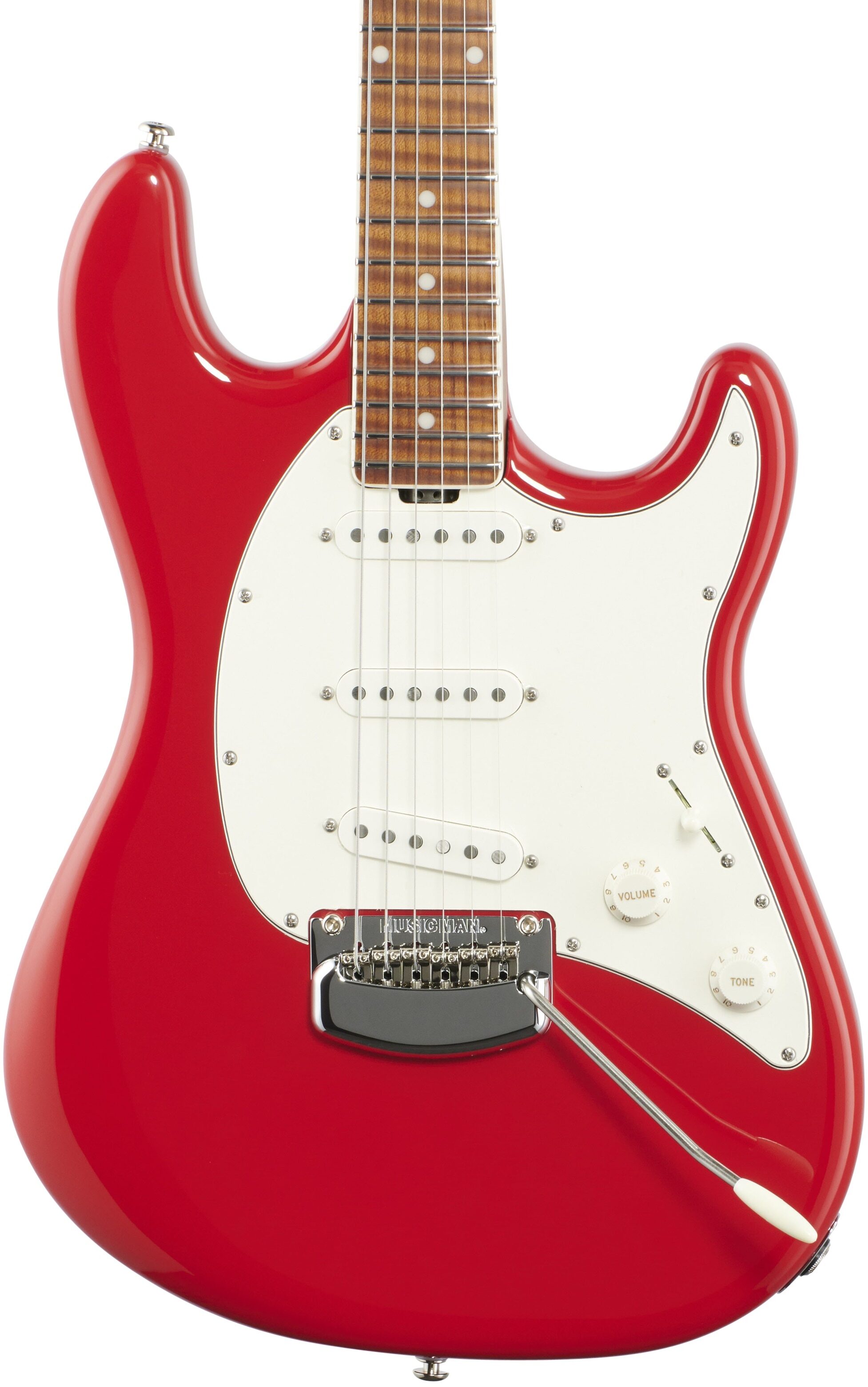 Ernie Ball Music Man Cutlass BFR Electric Guitar (with Case), Body Straight Front