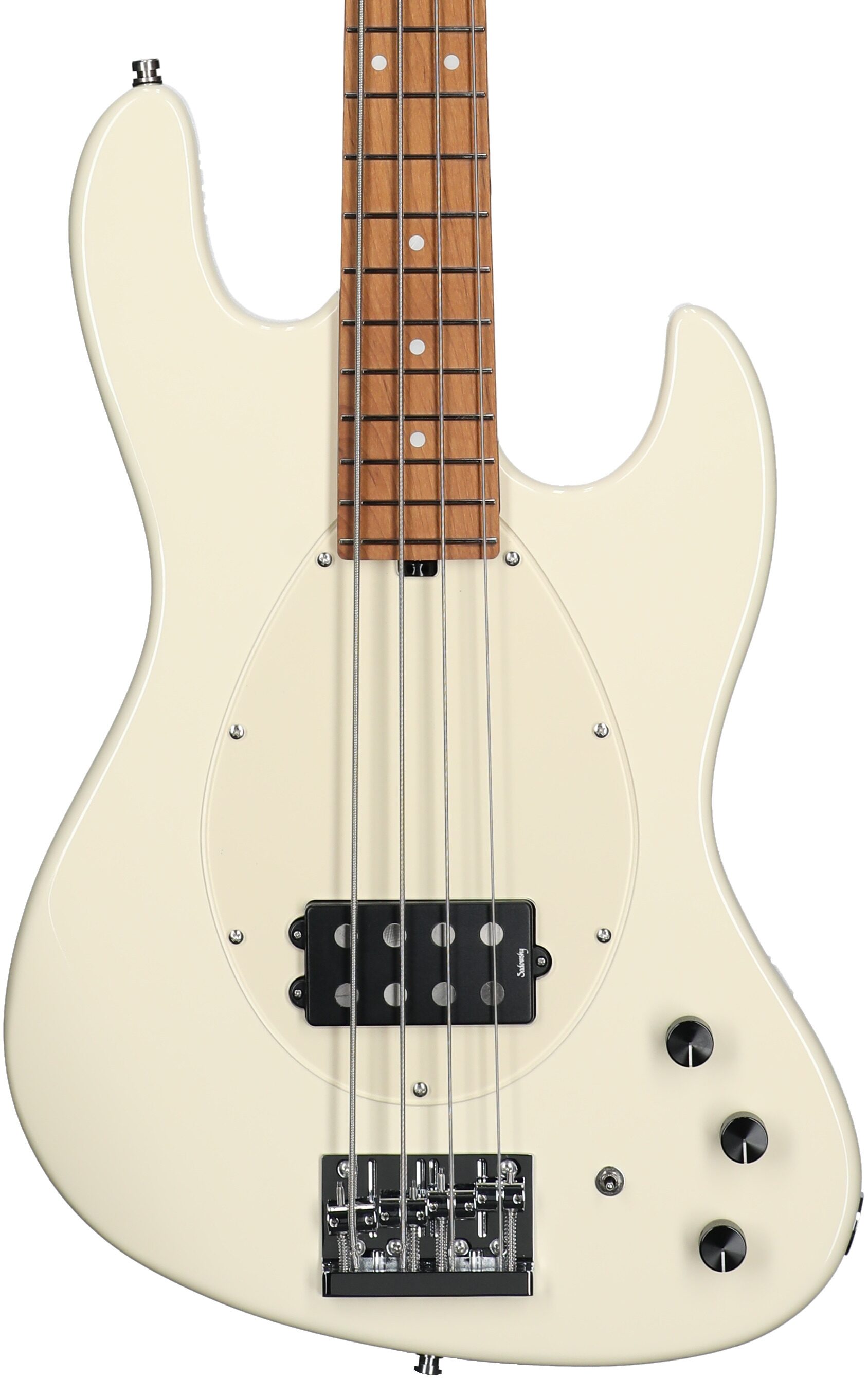 Sadowsky MetroExpress MV4 Electric Bass, with Maple Fingerboard, White, Body Straight Front