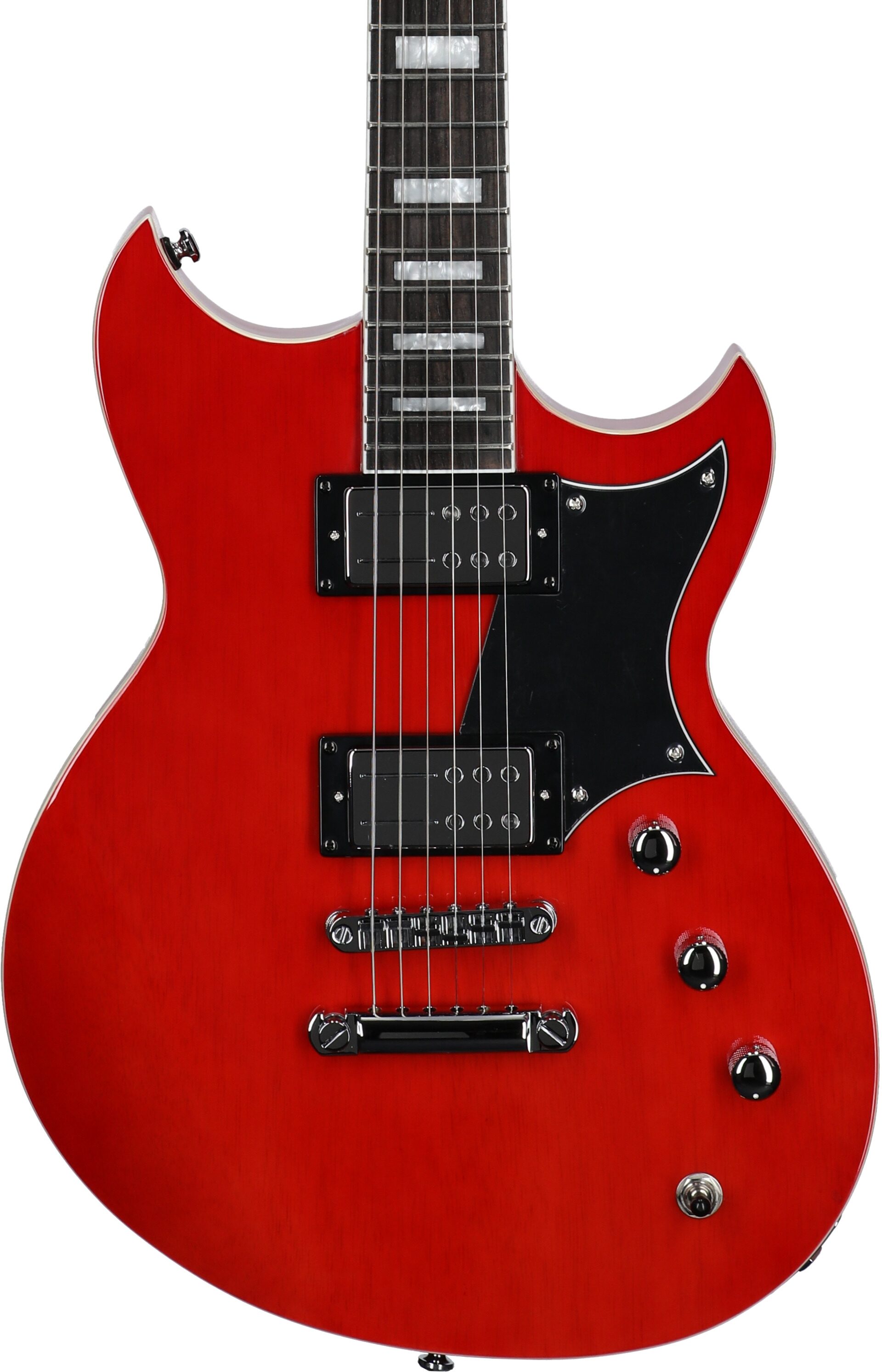 Reverend Sensei RA Electric Guitar, Transparent Cherry, Body Straight Front