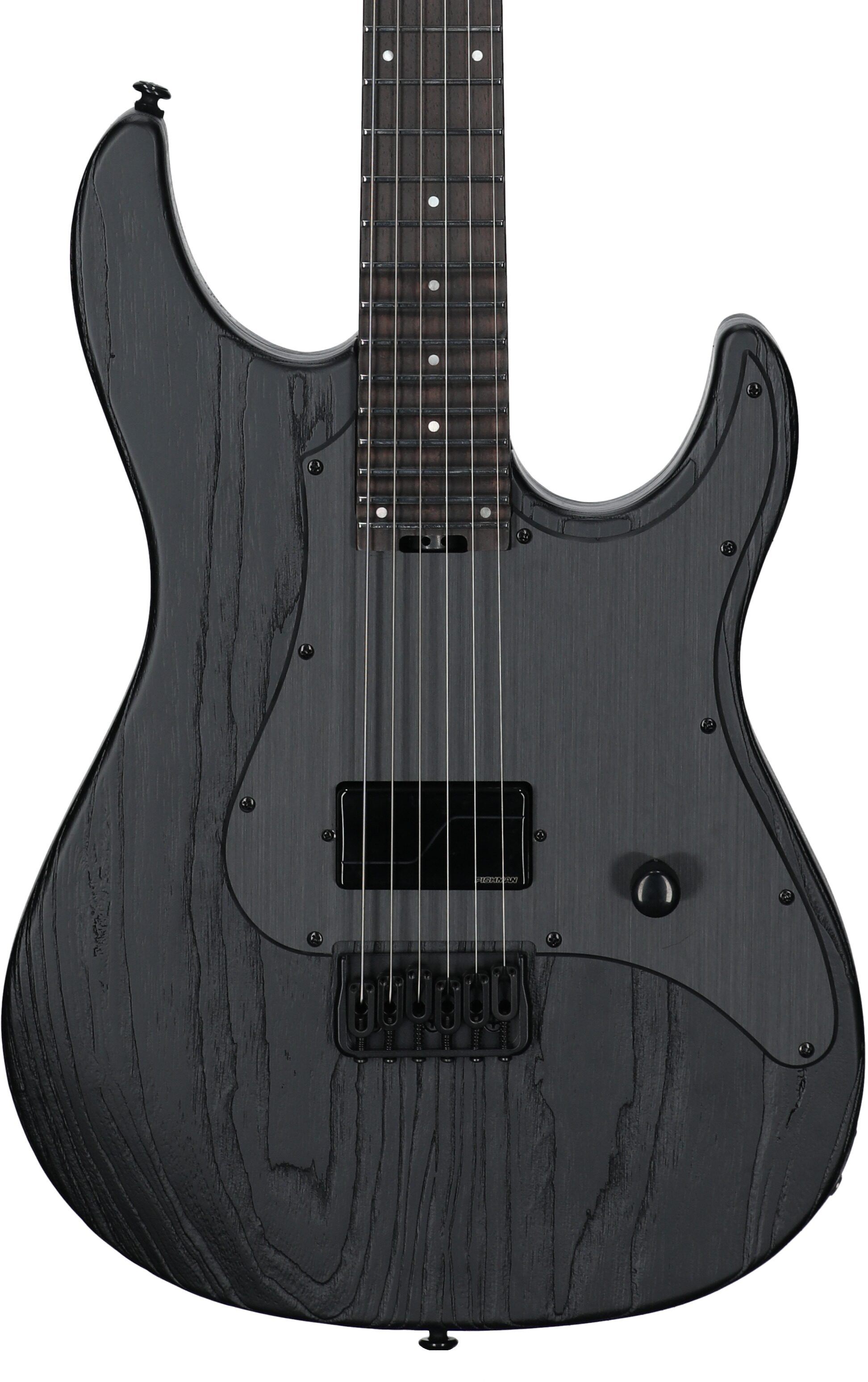ESP LTD Deluxe SN-1 HT Electric Guitar, Black Blast, Body Straight Front