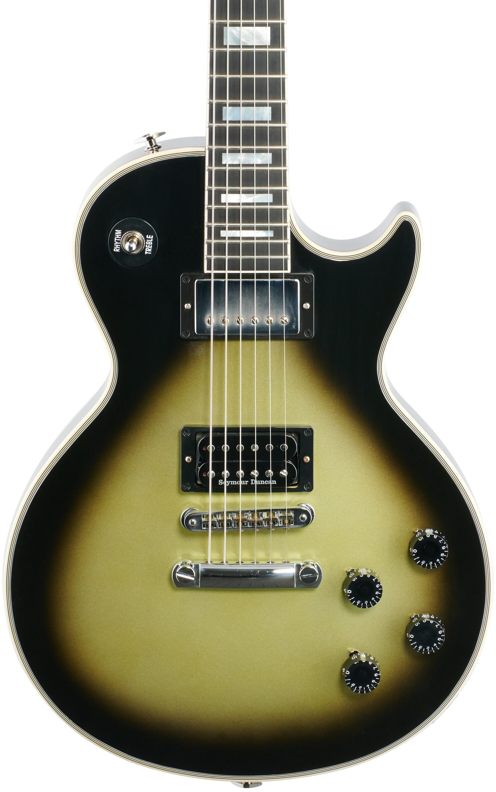 Gibson Custom Shop Adam Jones '79 Les Paul Custom VOS Electric Guitar, Body Straight Front