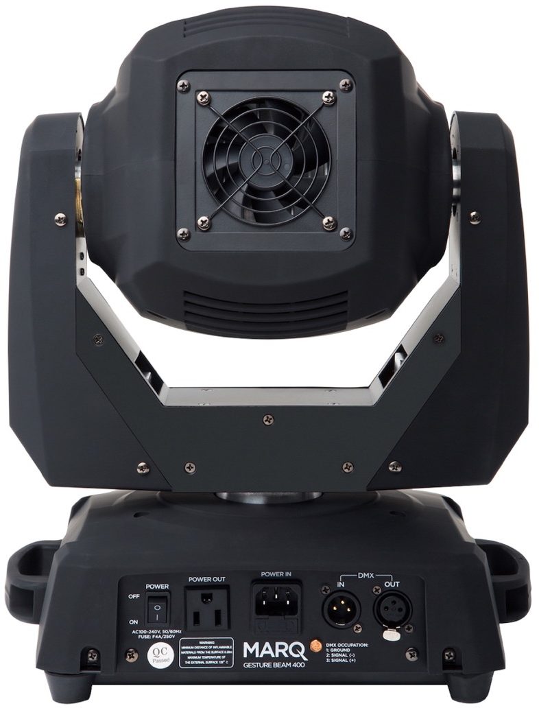 MARQ Lighting Gesture Beam 400 Moving Head Light, View 2