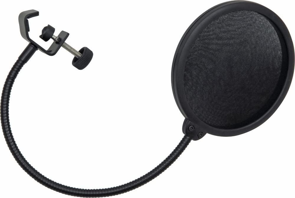 K&M Double-Layer Popkiller Pop Filter, Black, 6 inch, 30700, Main