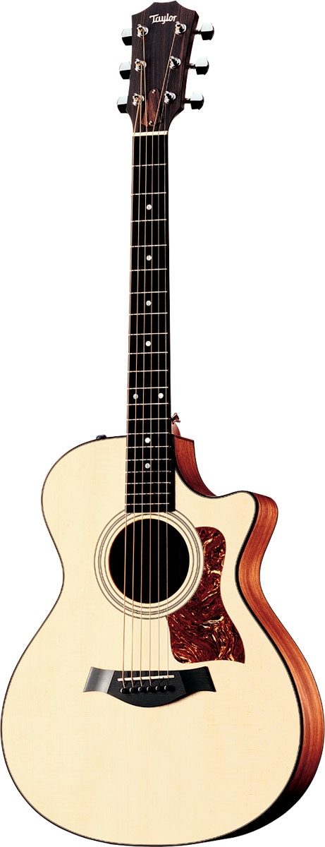 Taylor 312ce Grand Concert Acoustic-Electric Guitar (with Case), Main
