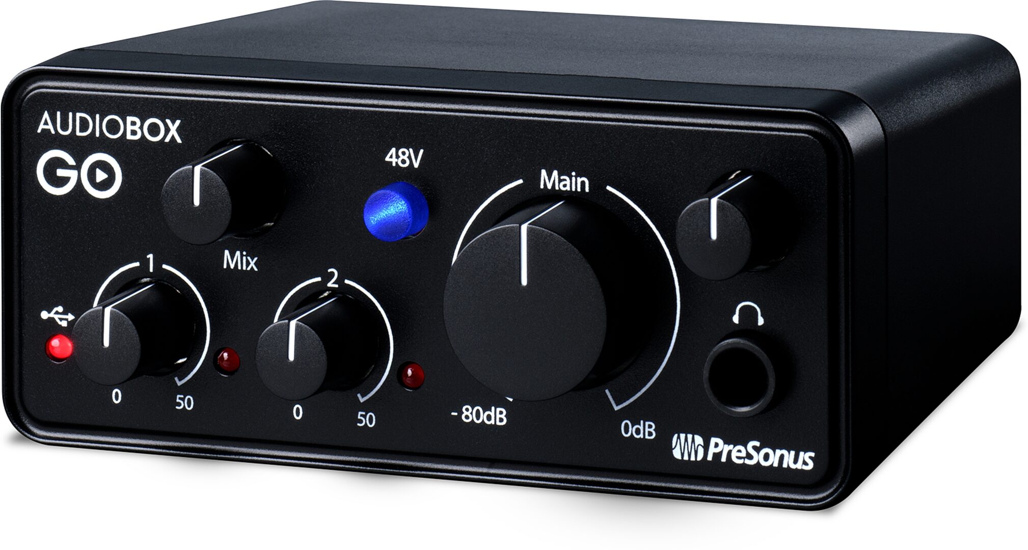 PreSonus AudioBox GO Mobile USB Audio Interface | zZounds