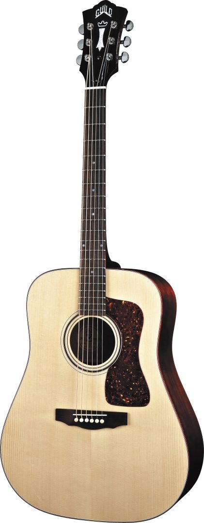 Guild D40 Bluegrass Jubilee Dreadnought Acoustic Guitar (with Case), Main