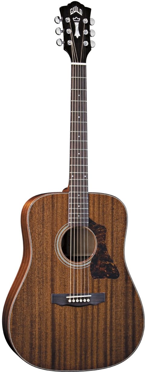 Guild GAD25 Dreadnought Acoustic Guitar (with Case), Main