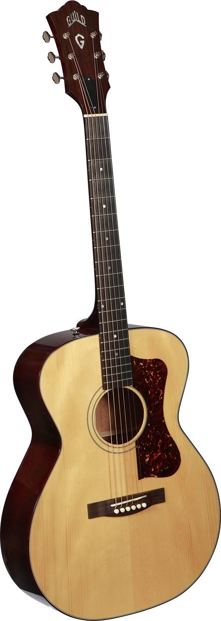 Guild F30 Aragon Orchestra Acoustic-Electric Guitar (with Case), Natural