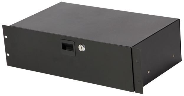On-Stage Locking Rack Drawer, 3-Space, RDL3000, Main