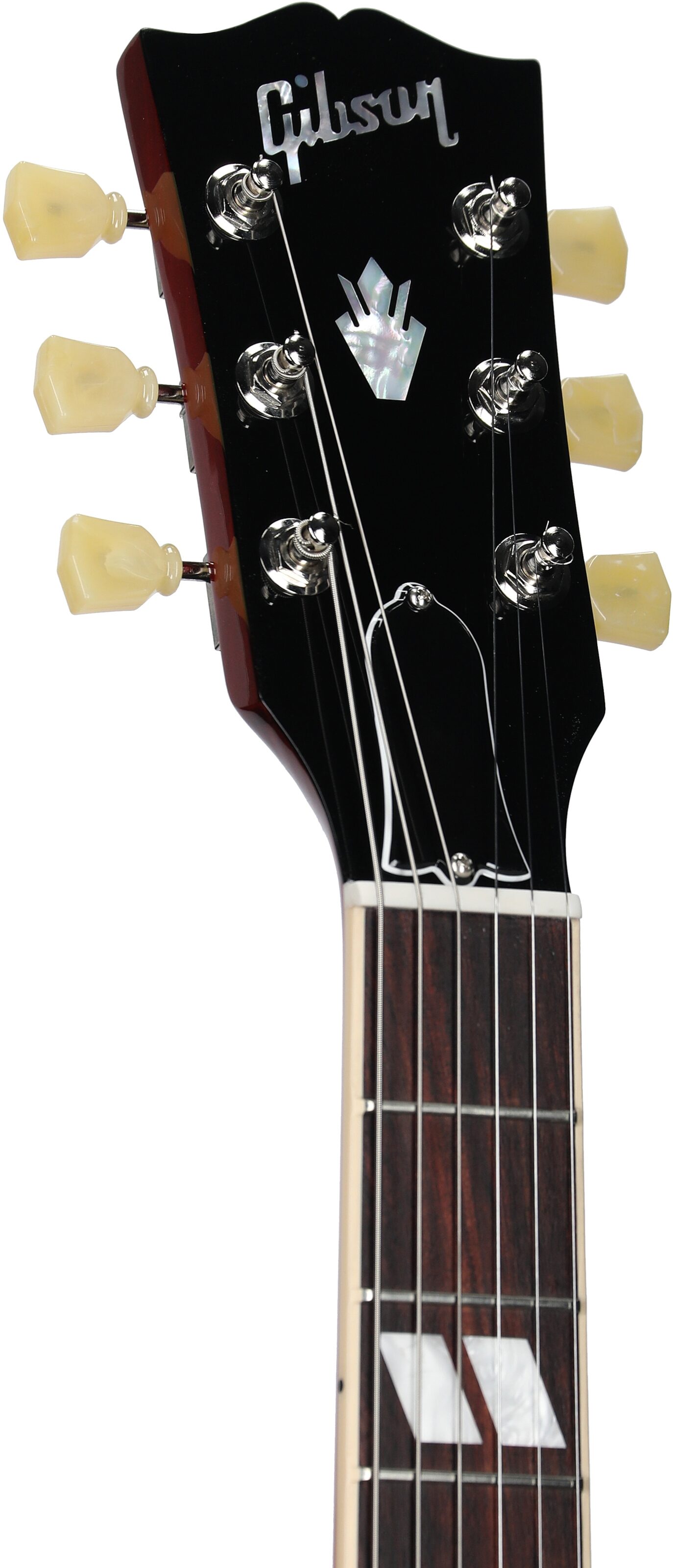 Gibson ES-345 Electric Guitar (with Case), Sixties Cherry, Serial Number 215820413, Headstock Left Front
