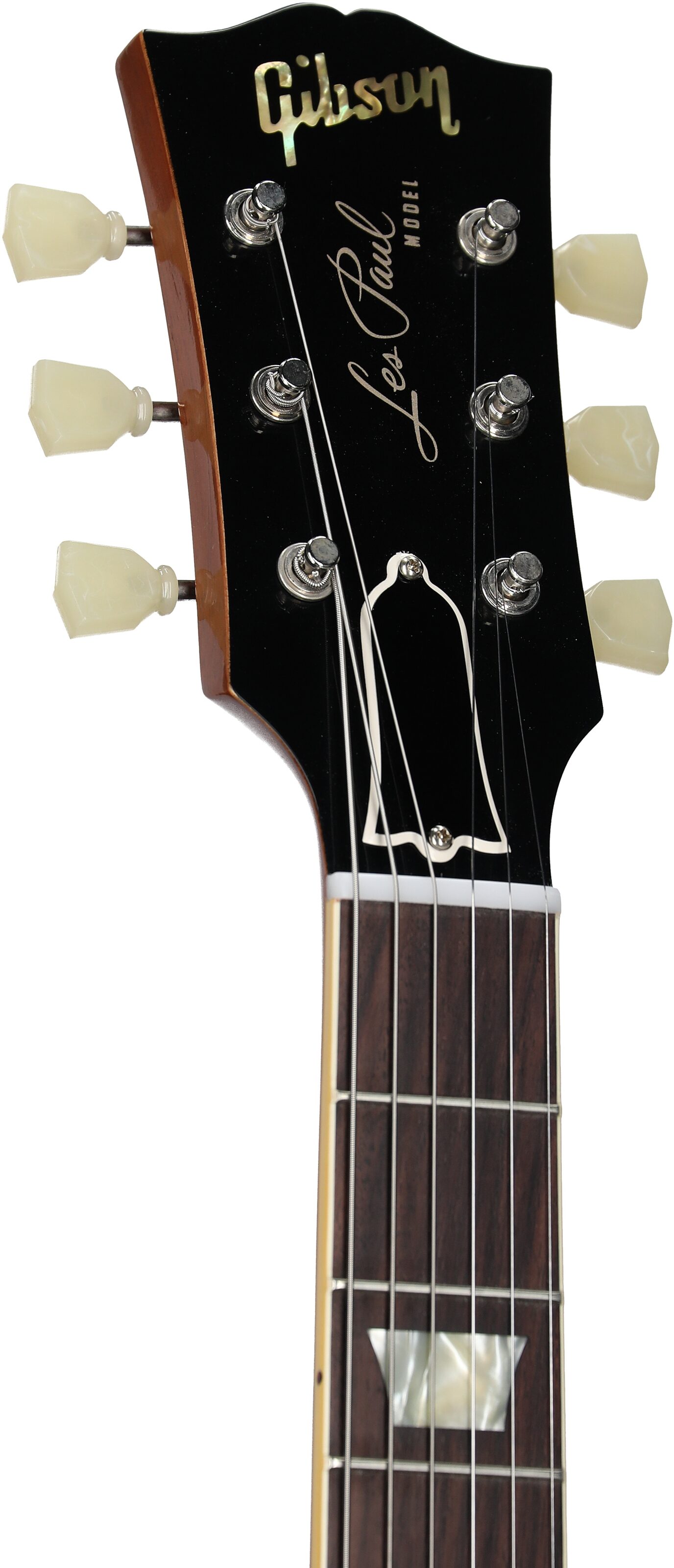 Gibson Custom 57 Les Paul Standard Goldtop VOS Electric Guitar (with Case), Gold Top, Serial Number 73773, Headstock Left Front