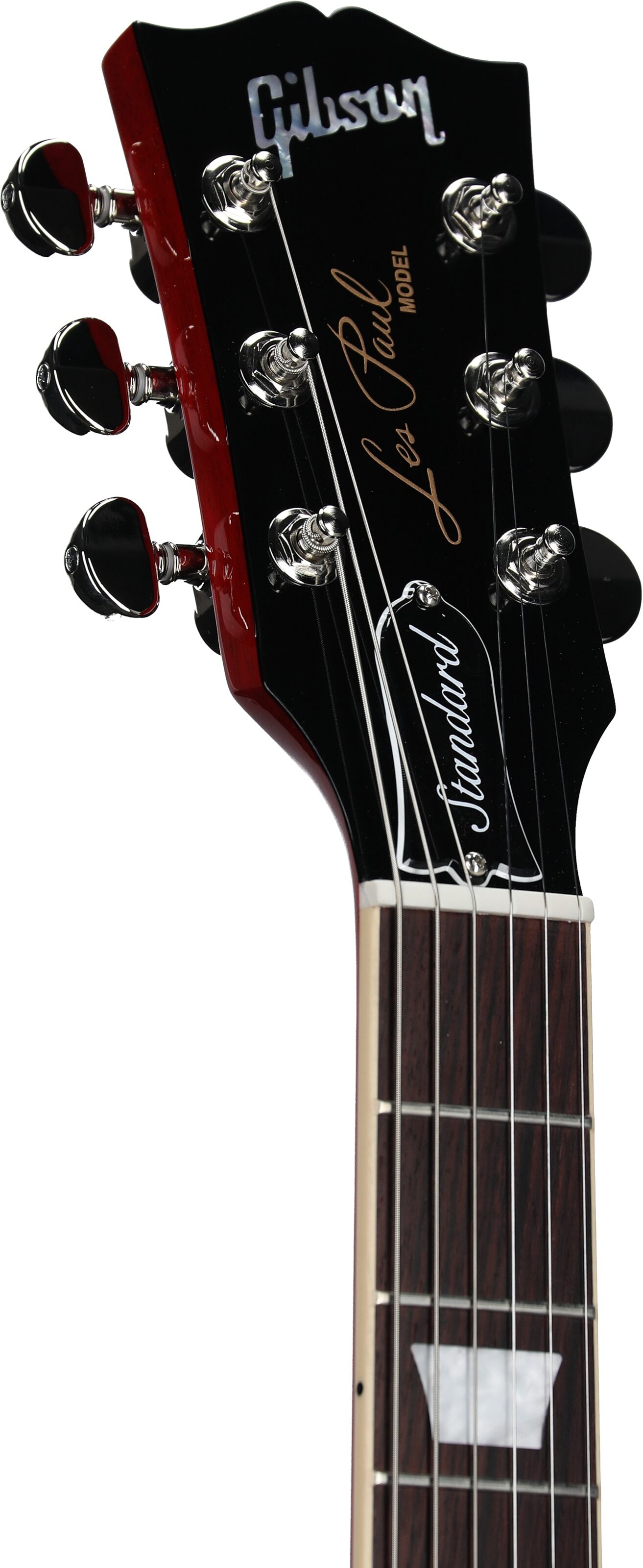 Gibson Exclusive '60s Les Paul Standard AAA Flame Top Electric Guitar (with Case), Bourbon Burst, Serial Number 210930373, Headstock Left Front