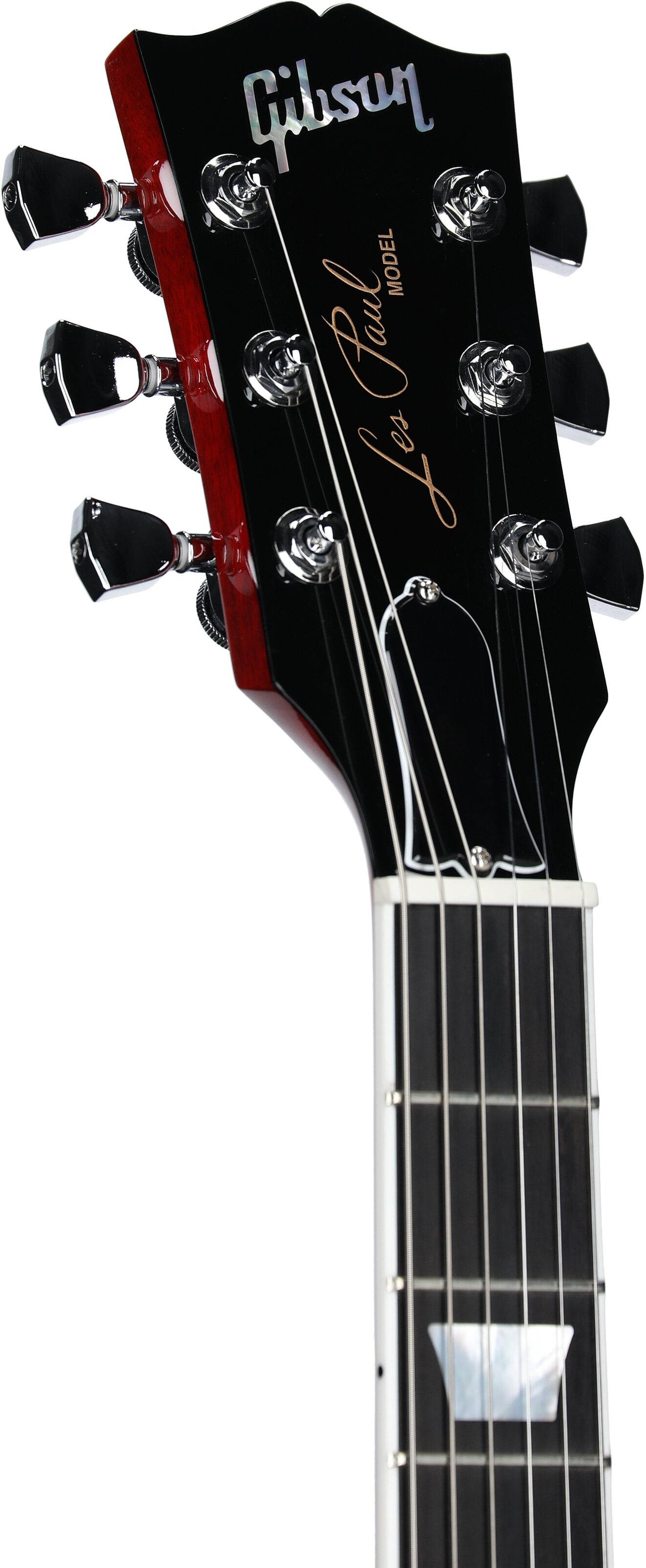 Gibson Les Paul Modern Figured AAA Electric Guitar (with Case), Cherry Burst, Serial Number 222930292, Headstock Left Front