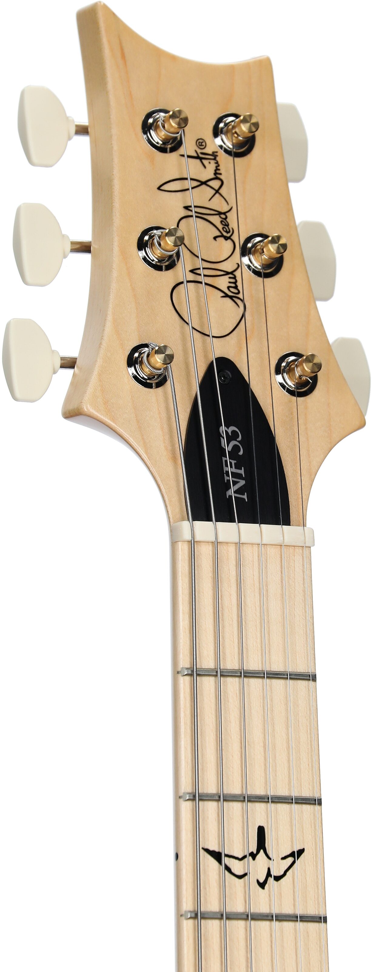 PRS Paul Reed Smith NF 53 Electric Guitar (with Gig Bag), Blue Matteo, Serial Number 0389736, Headstock Left Front