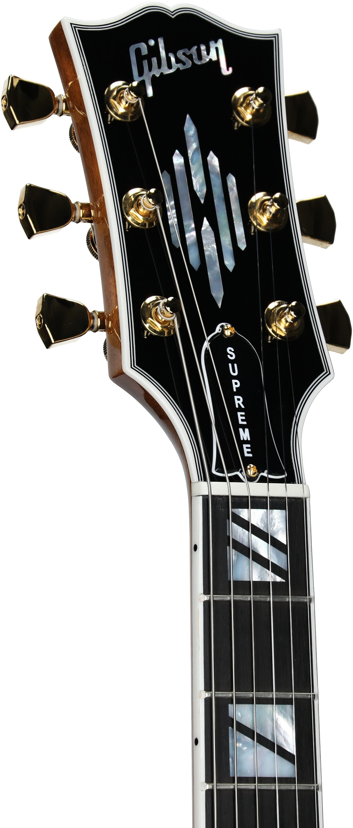 Gibson ES-335 Supreme Figured Top Electric Guitar (with Case), Seafoam Green, Serial Number 222140079, Headstock Left Front