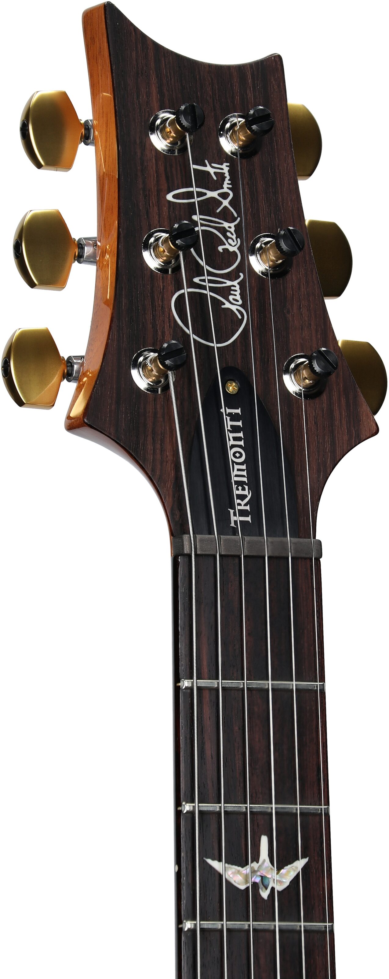 PRS Paul Reed Smith Tremonti 10-Top Electric Guitar (with Case), Charcoal, Serial Number 0394680, Headstock Left Front