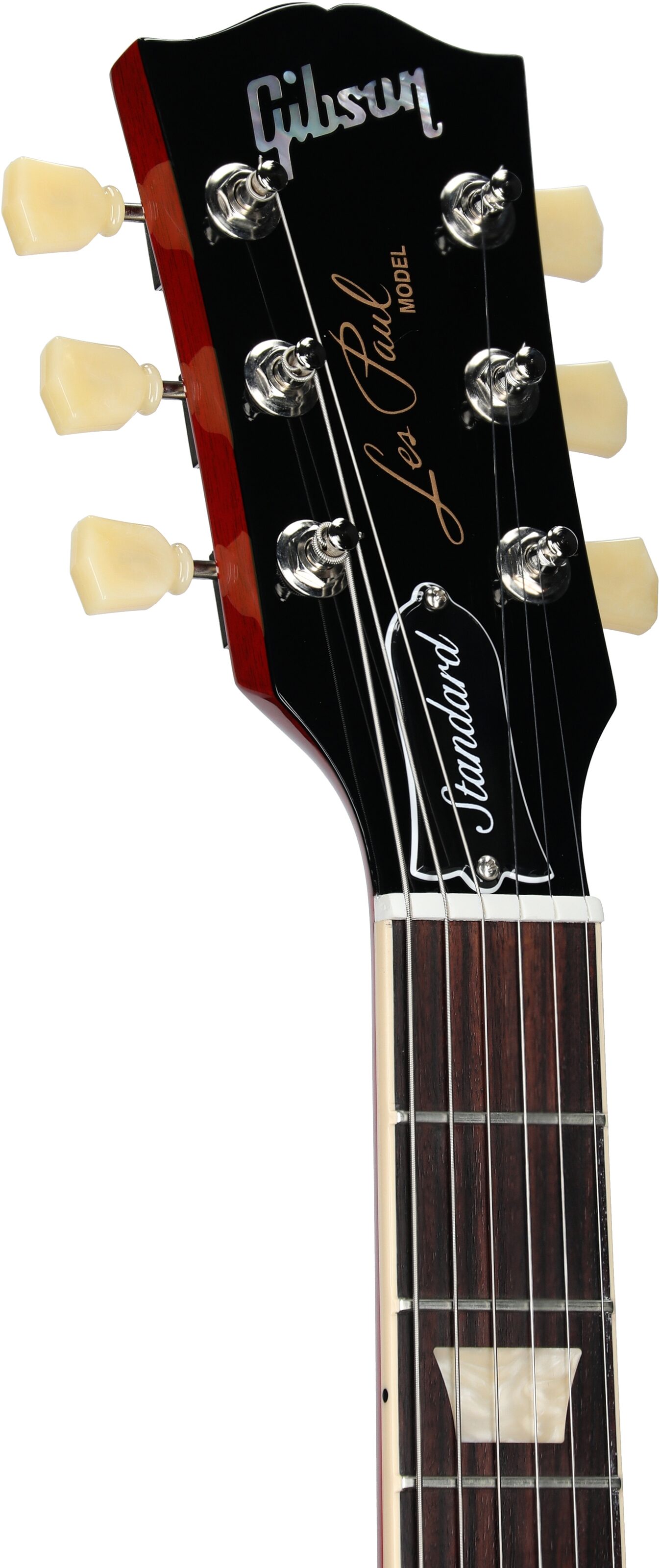 Gibson Exclusive '50s Les Paul Standard AAA Flame Top Electric Guitar (with Case), Heritage Cherry Sunburst, Serial Number 234040195, Headstock Left Front