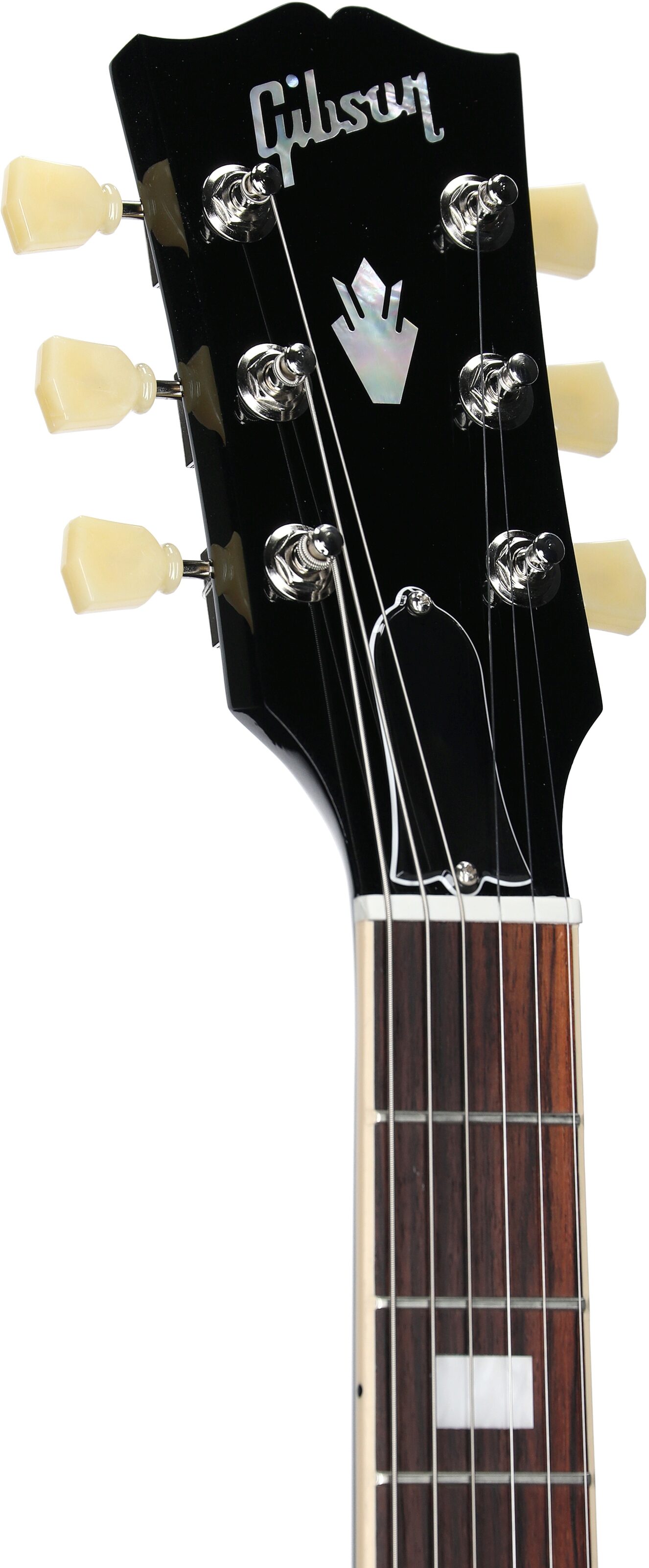 Gibson ES-335 Figured Electric Guitar (with Case), Blood Moon Burst, Serial Number 232040196, Headstock Left Front