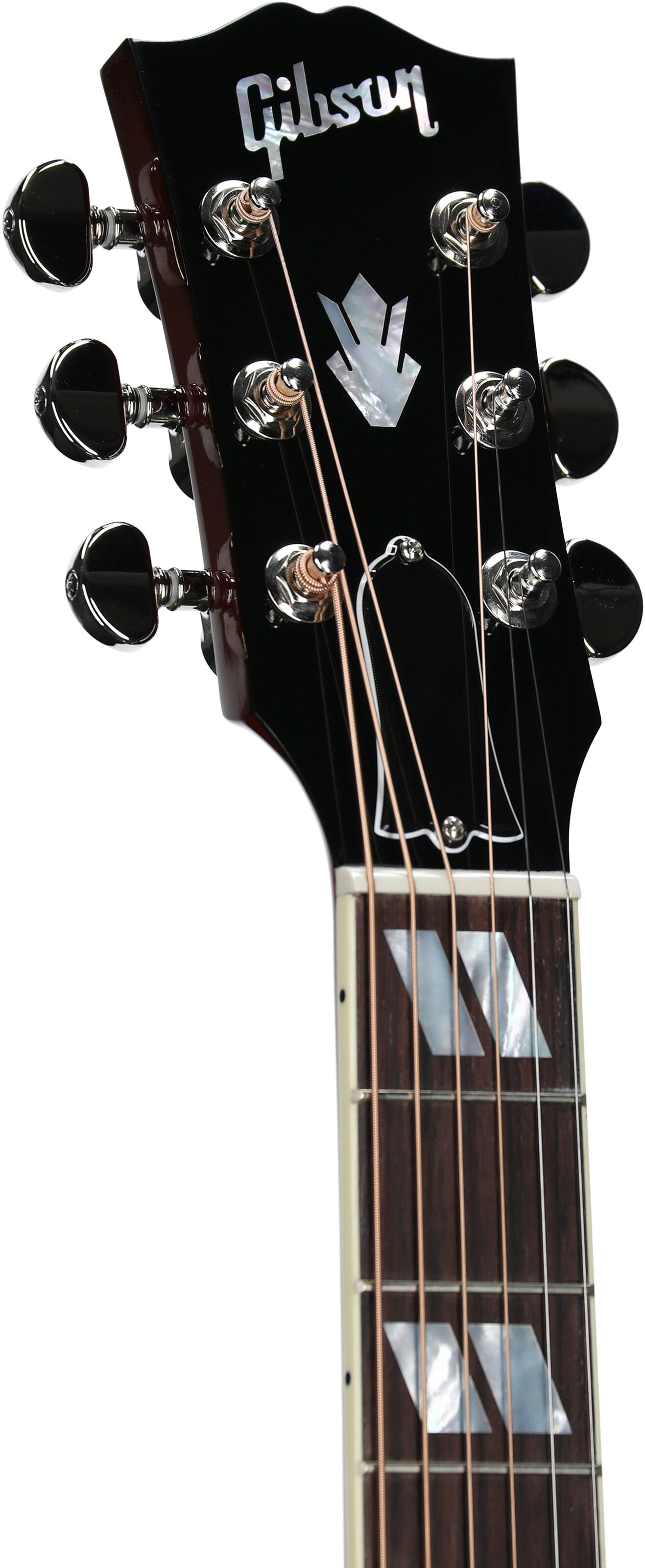 Gibson Limited Edition Hummingbird Standard Acoustic-Electric Guitar (with Case), Wine Red, Serial Number 23324104, Headstock Left Front
