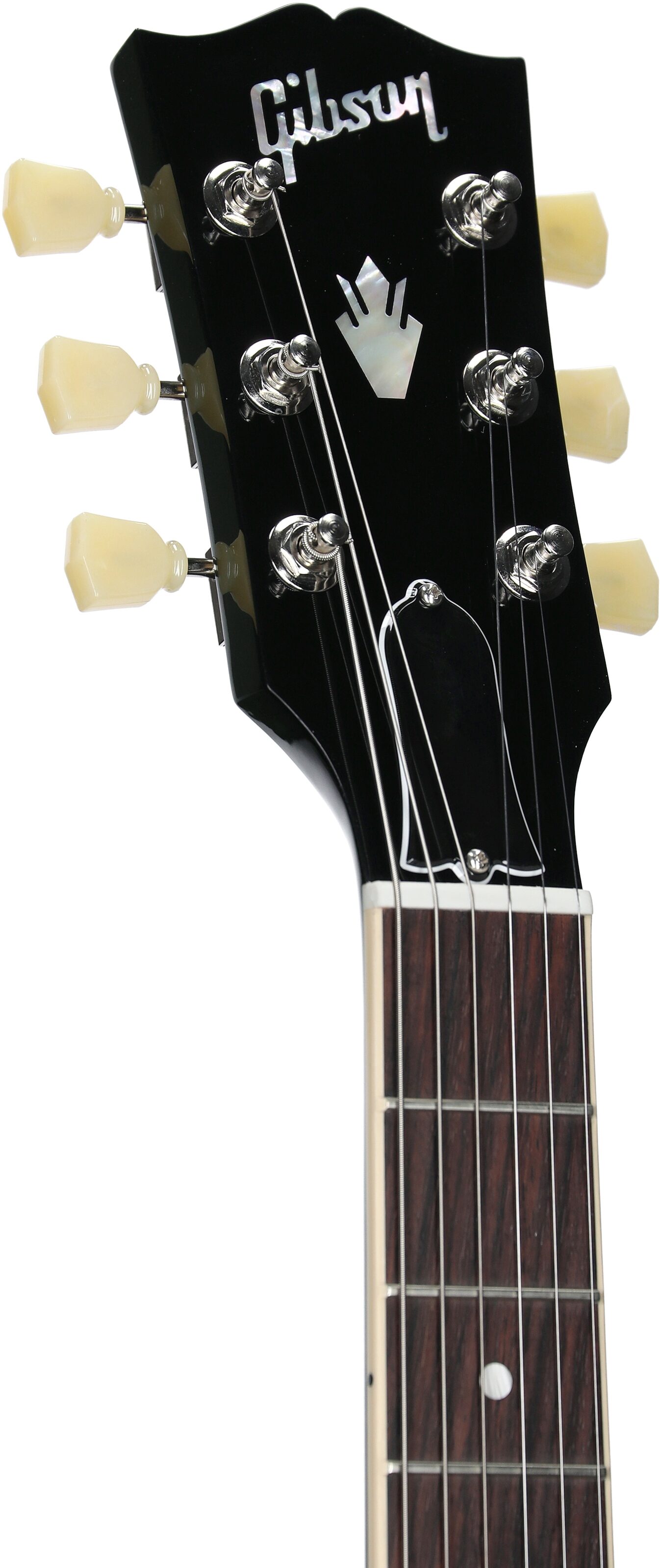 Gibson ES-335 Electric Guitar (with Case), Spearmint, Serial Number 232740123, Headstock Left Front