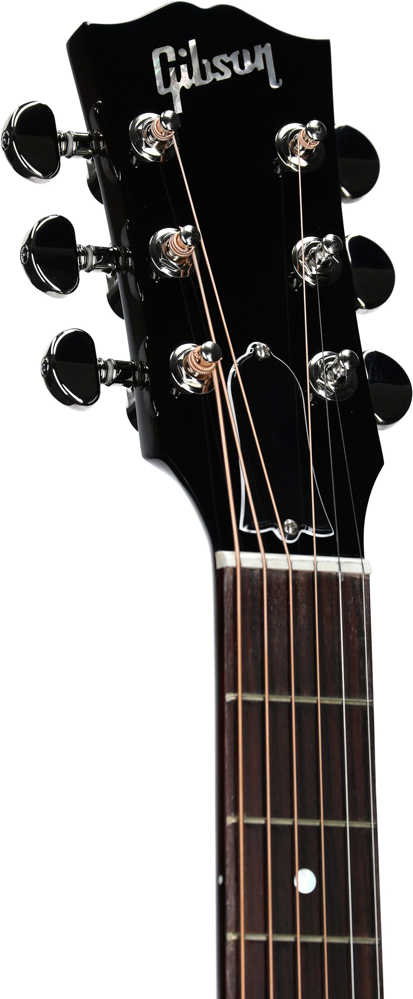Gibson J-45 Standard Acoustic-Electric Guitar (with Case), Vintage Sunburst, Serial Number 23044154, Headstock Left Front