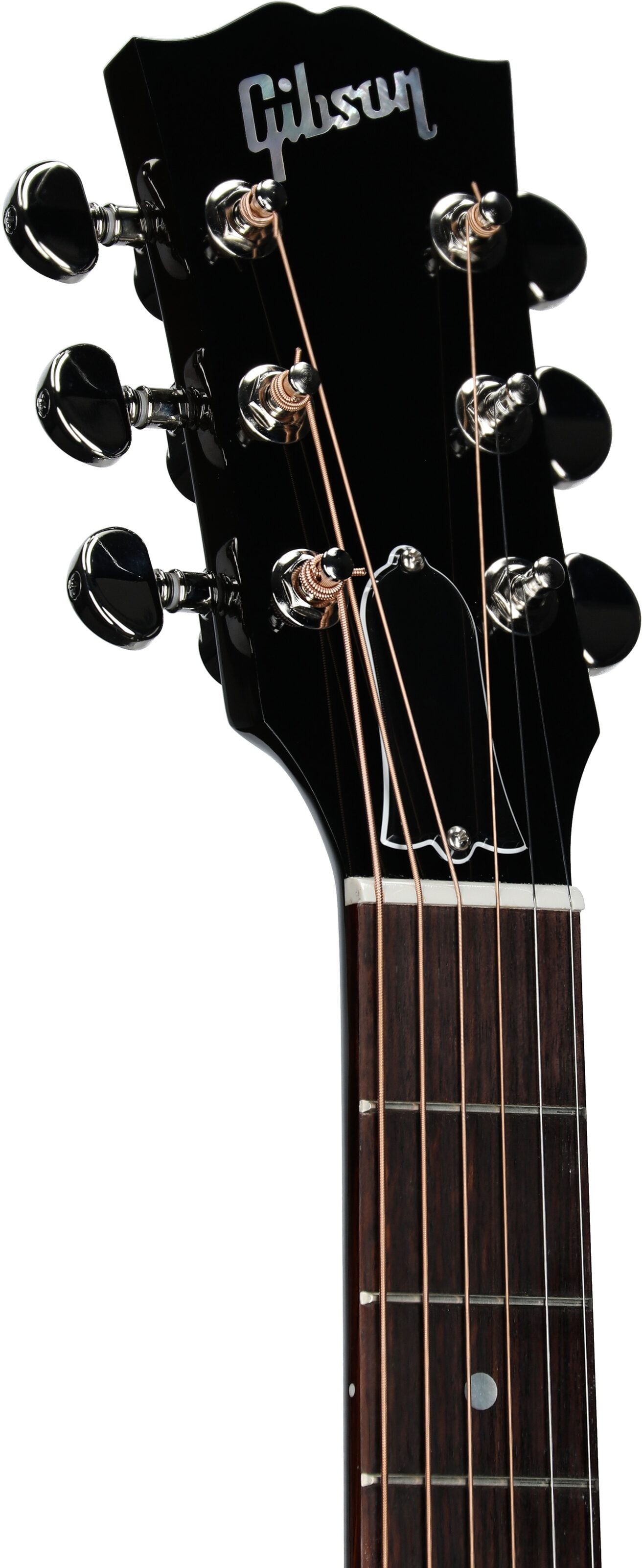 Gibson J-45 Standard Acoustic-Electric Guitar (with Case), Vintage Sunburst, Serial Number 23184186, Headstock Left Front