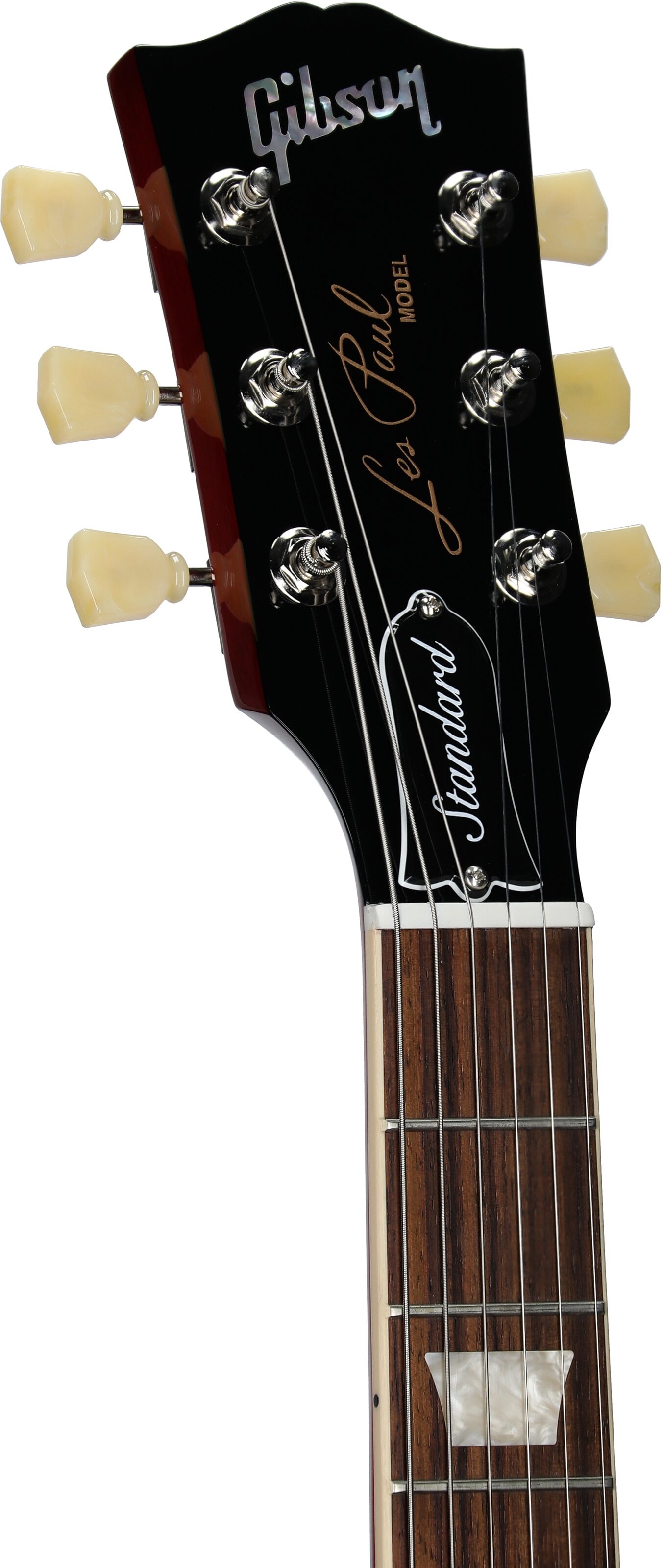 Gibson Les Paul Standard '50s AAA Top Electric Guitar (with Case), Bourbon Burst, Serial Number 233840231, Headstock Left Front