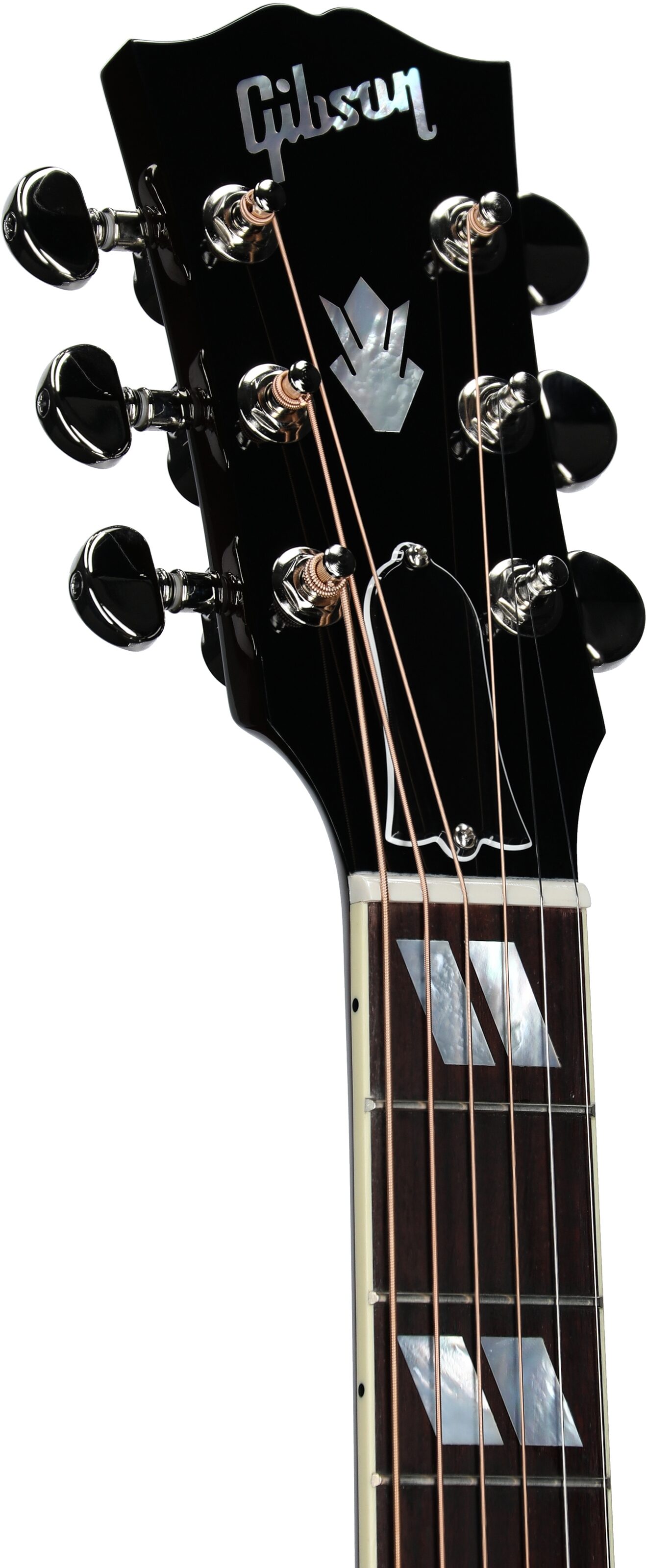 Gibson Hummingbird Standard Acoustic-Electric Guitar (with Case), Vintage Sunburst, Serial Number 23394016, Headstock Left Front