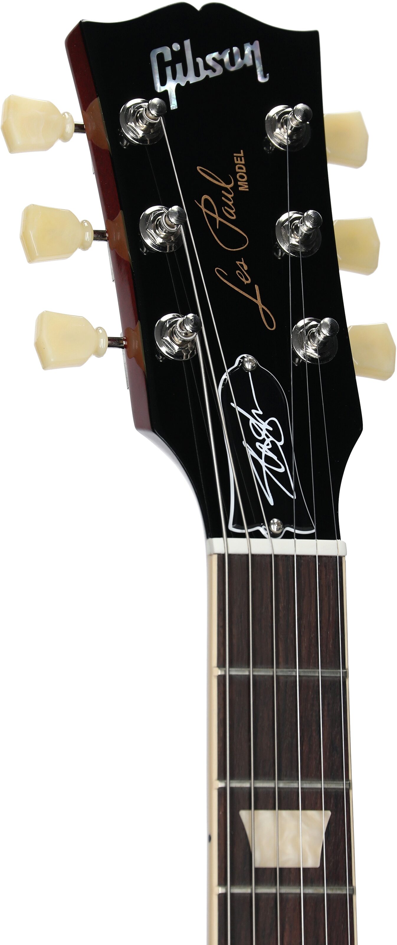 Gibson Slash Les Paul Standard Electric Guitar (with Case), Appetite Amber, Serial Number 224840302, Headstock Left Front