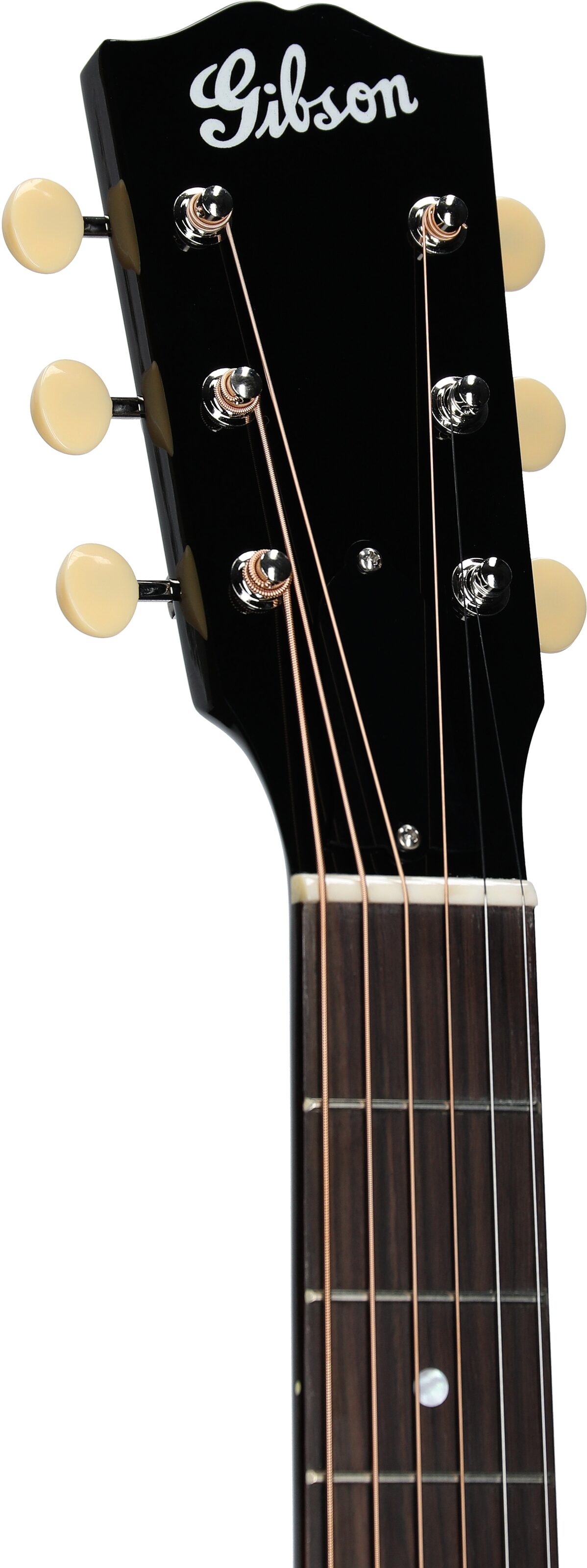 Gibson L-00 Original Acoustic-Electric Guitar (with Case), Vintage Sunburst, Serial Number 20555085, Headstock Left Front