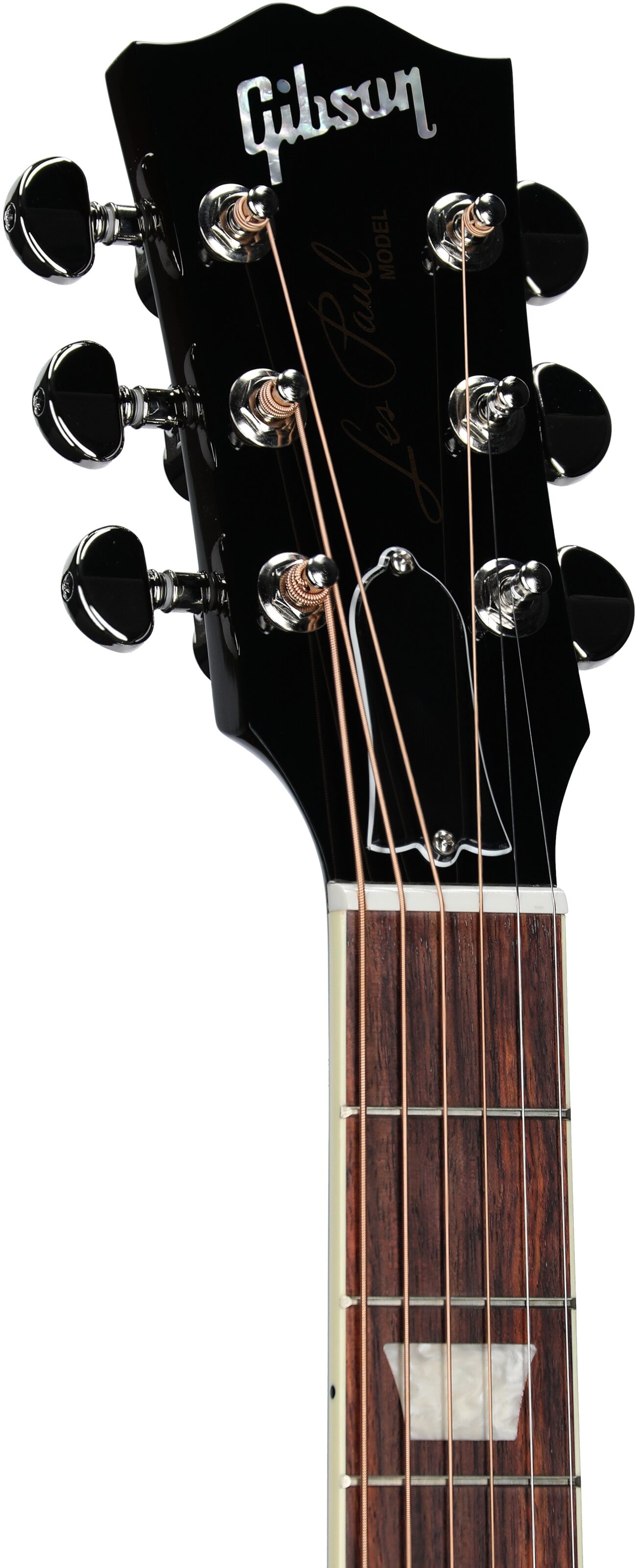Gibson Les Paul Parlor Acoustic-Electric Guitar (with Case), Vintage Sunburst, Serial Number 20735014, Headstock Left Front