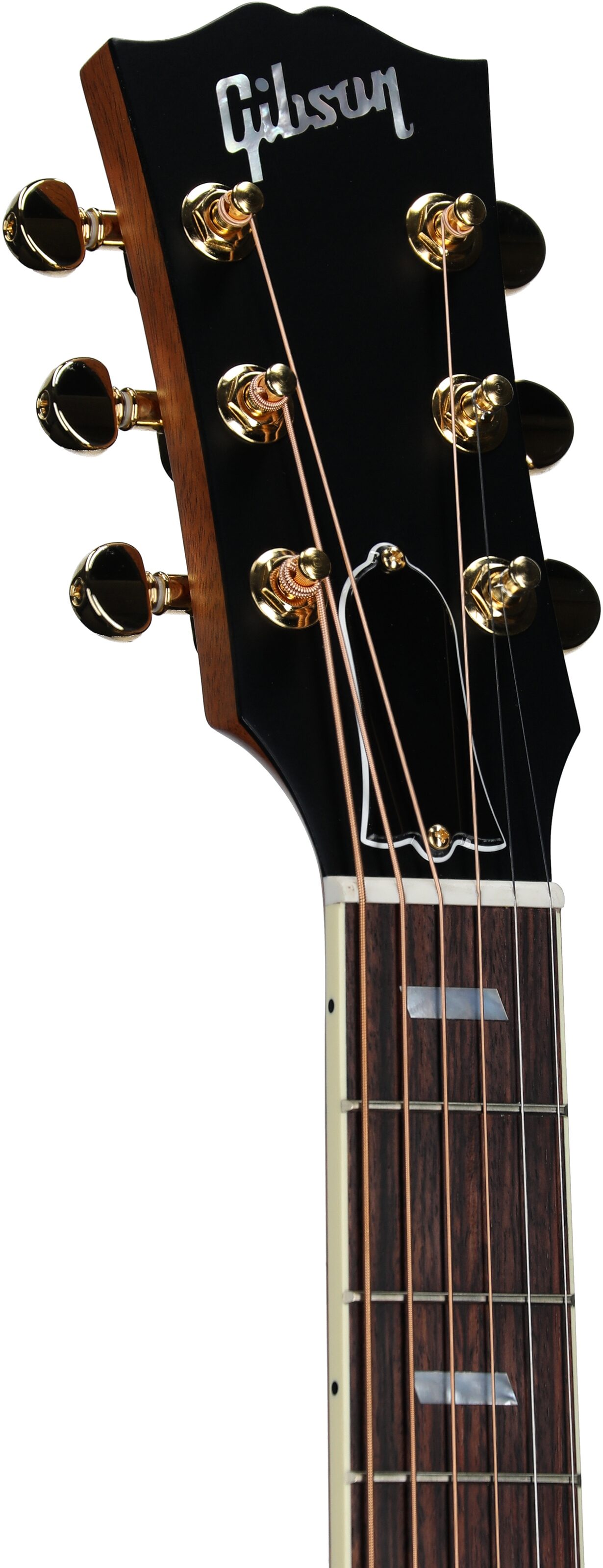 Gibson Parlor Rosewood EC Acoustic-Electric Guitar (with Case), Rosewood Burst, Serial Number 20705012, Headstock Left Front