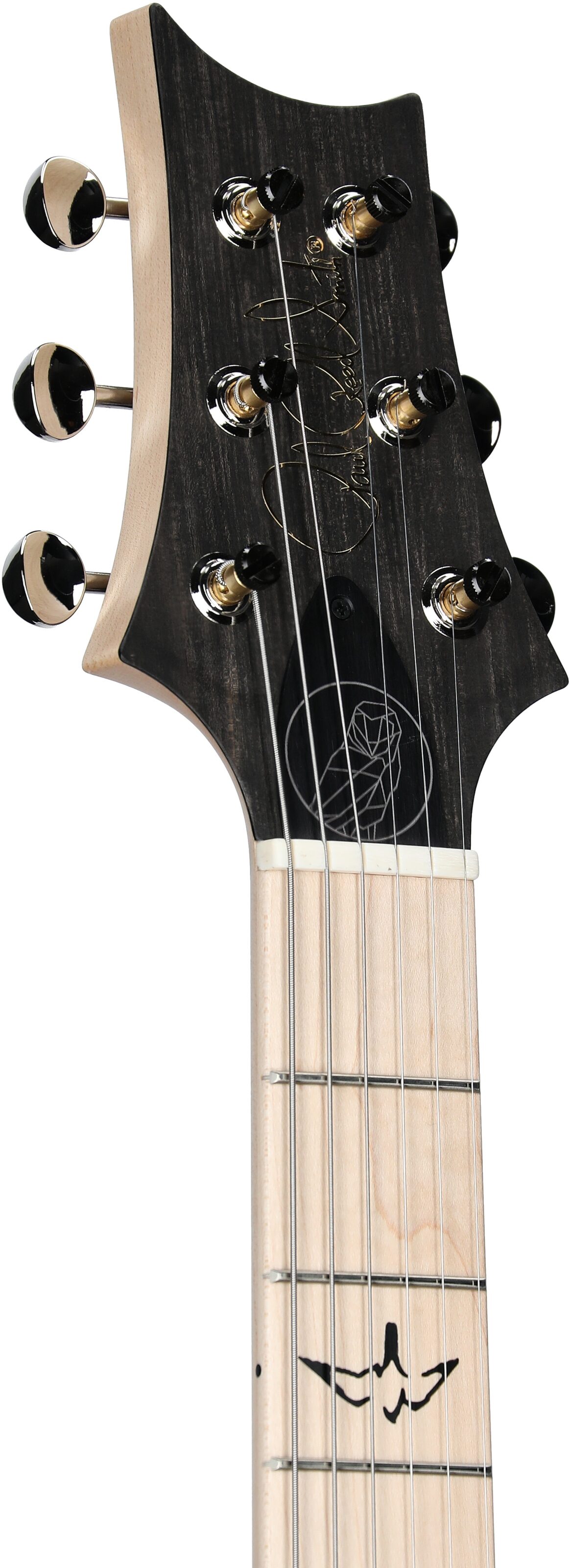 PRS Paul Reed Smith Myles Kennedy Electric Guitar (with Gig Bag), Egyptian Gold Metallic, Serial Number 0402960, Headstock Left Front