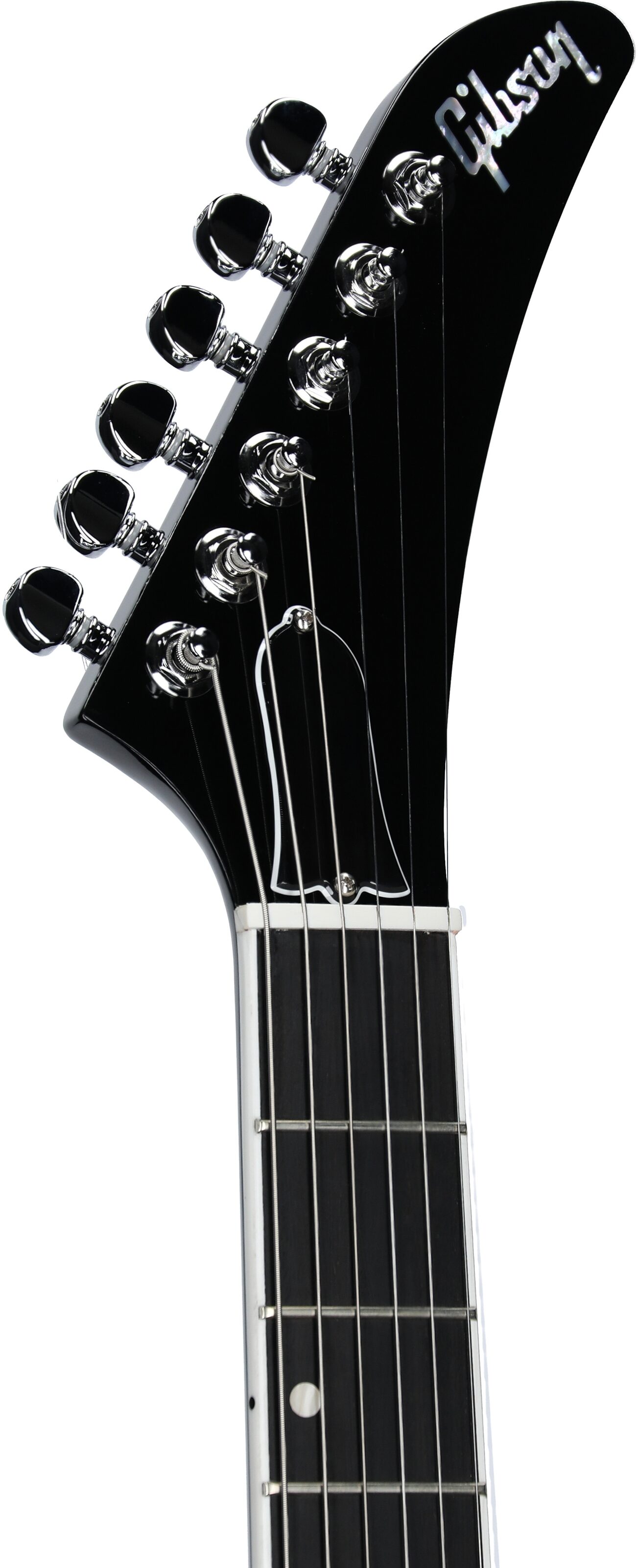Gibson Victory Figured Top Electric Guitar (with Case), Purple Burst, Serial Number 207350166, Headstock Left Front