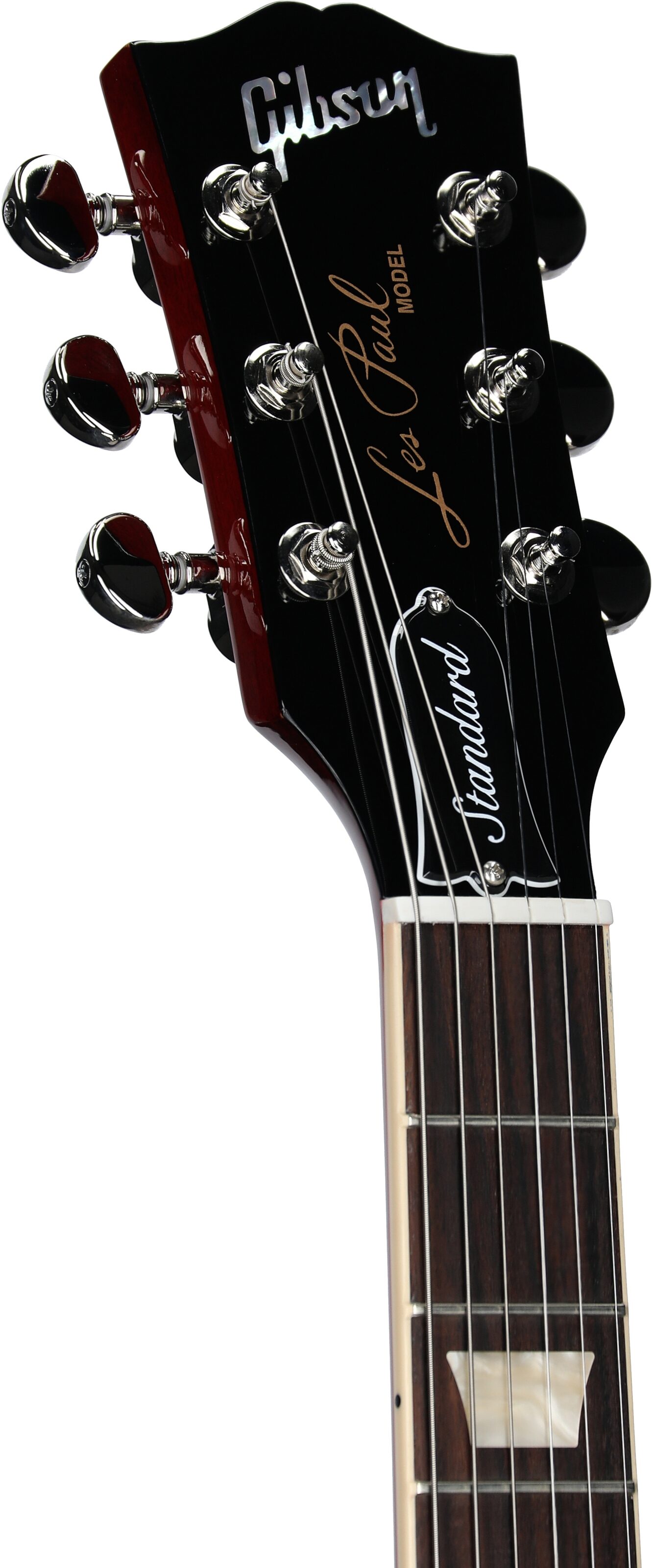 Gibson Exclusive '60s Les Paul Standard AAA Flame Top Electric Guitar (with Case), Bourbon Burst, Serial Number 235240116, Headstock Left Front
